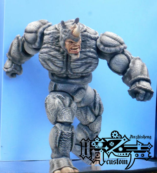 World superhero characters Rhinoceros Man