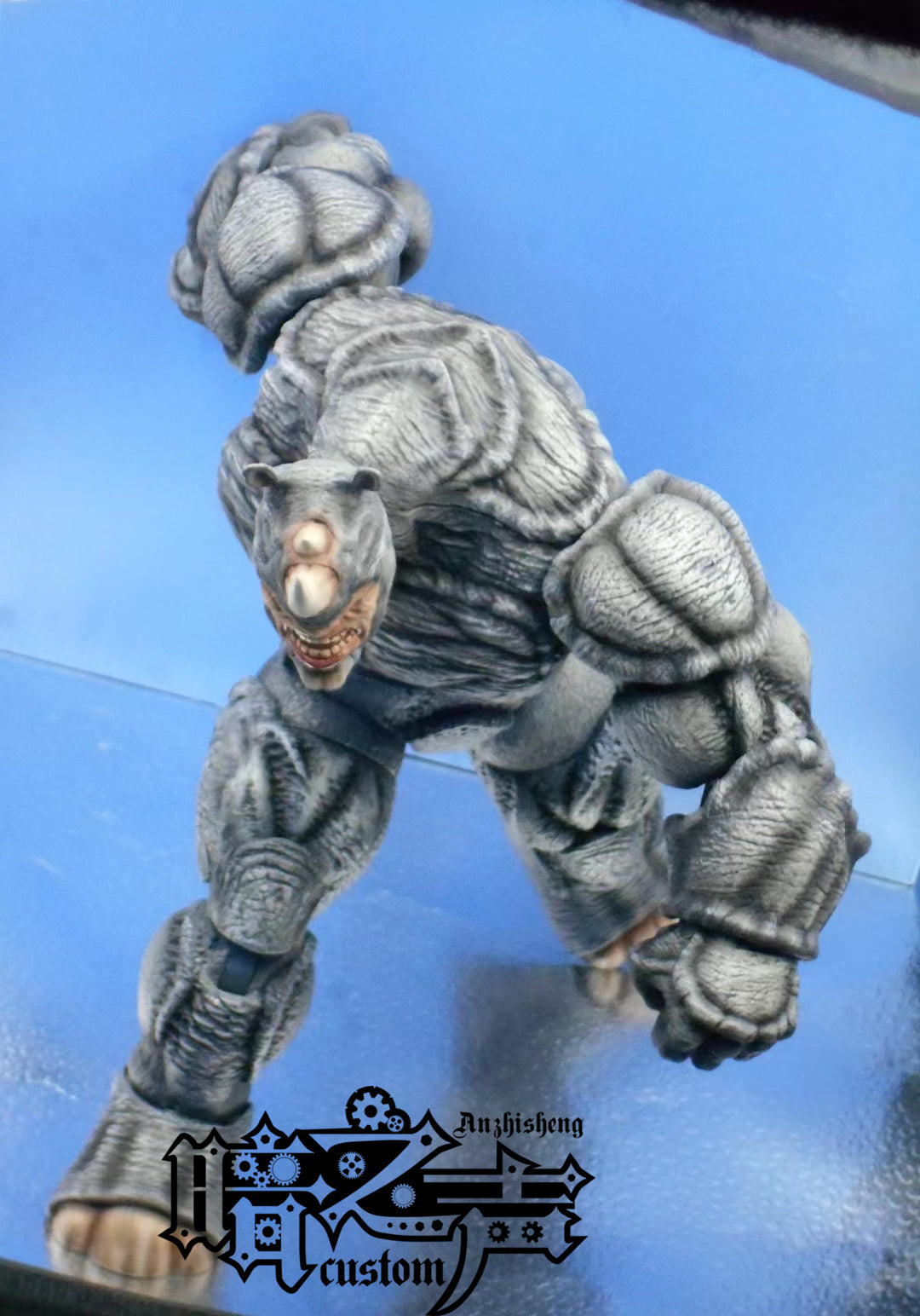 World superhero characters Rhinoceros Man