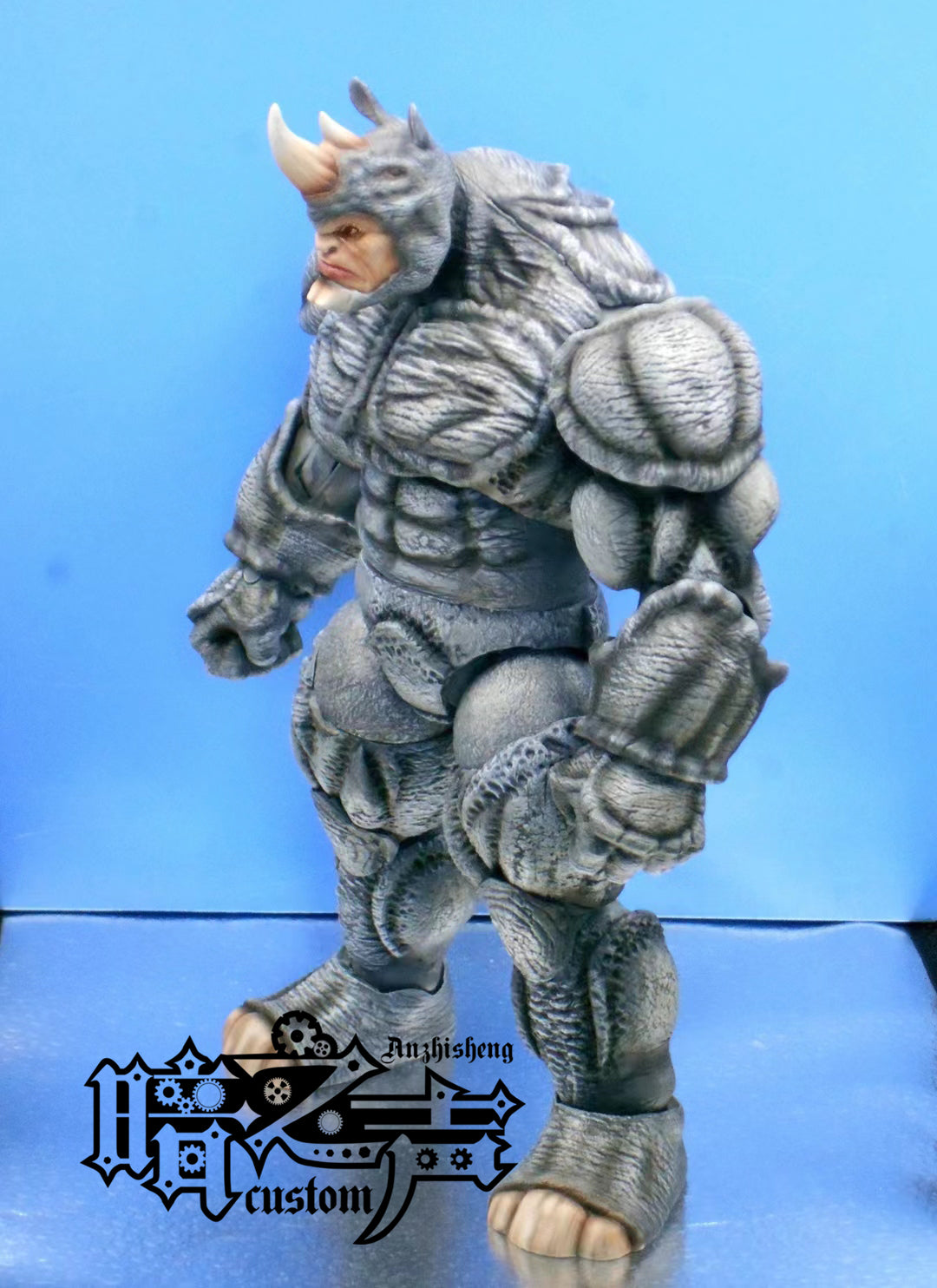 World superhero characters Rhinoceros Man