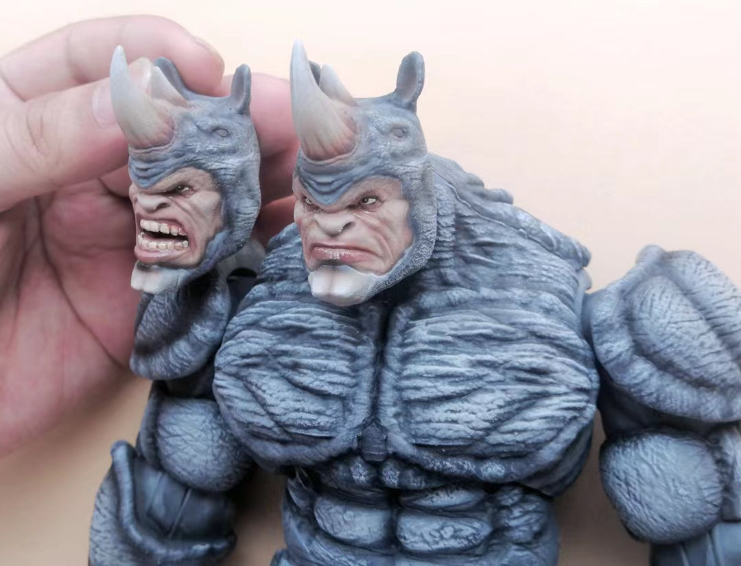 World superhero characters Rhinoceros Man