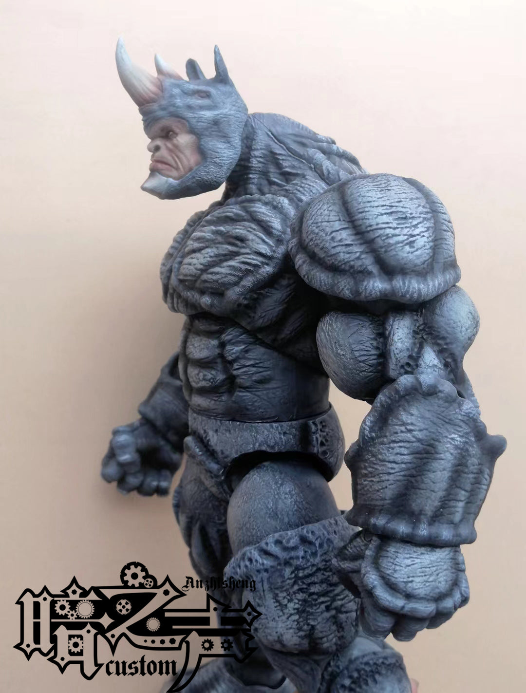 World superhero characters Rhinoceros Man