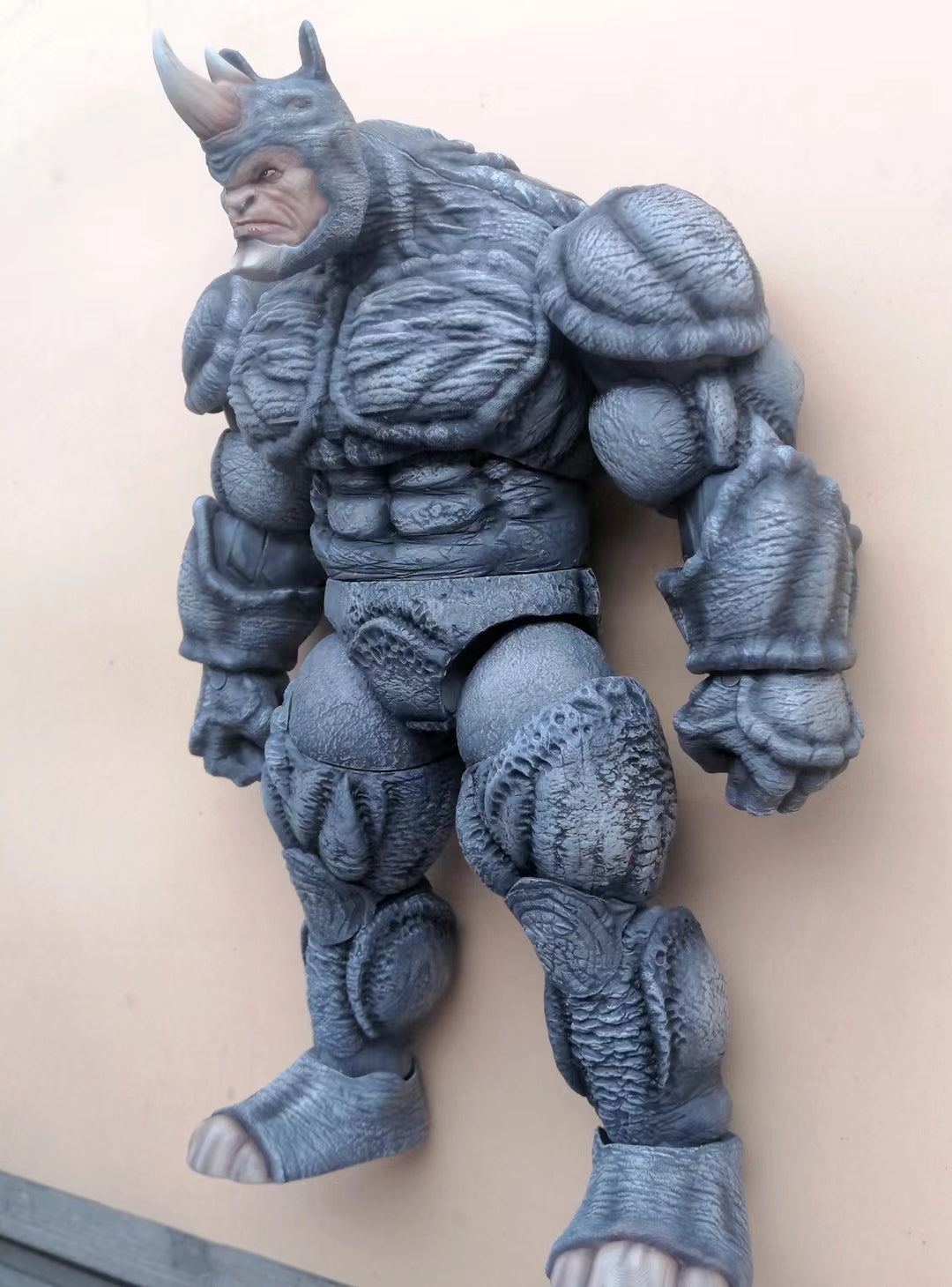 World superhero characters Rhinoceros Man