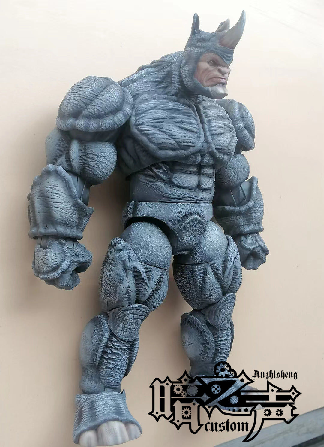 World superhero characters Rhinoceros Man