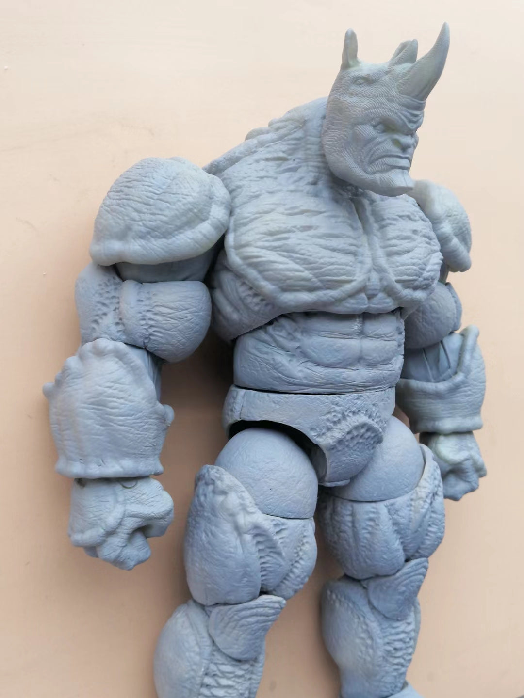 World superhero characters Rhinoceros Man