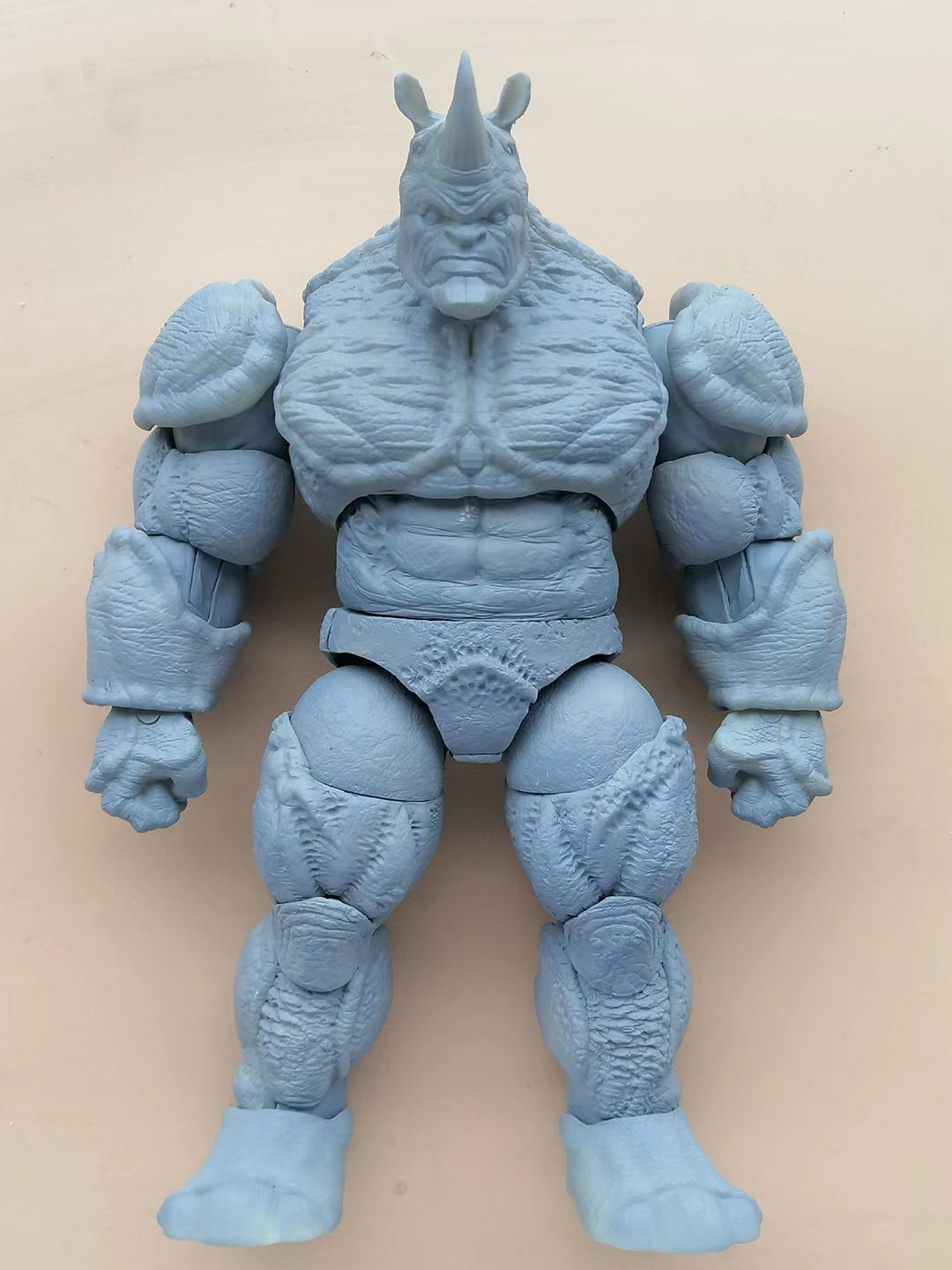 World superhero characters Rhinoceros Man