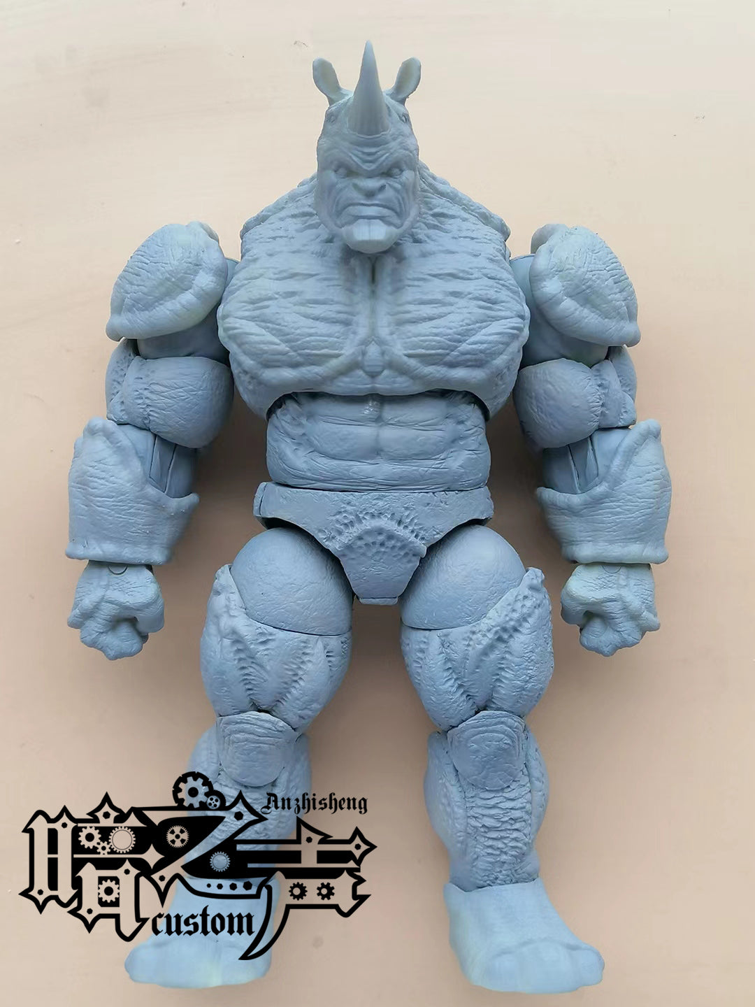 World superhero characters Rhinoceros Man