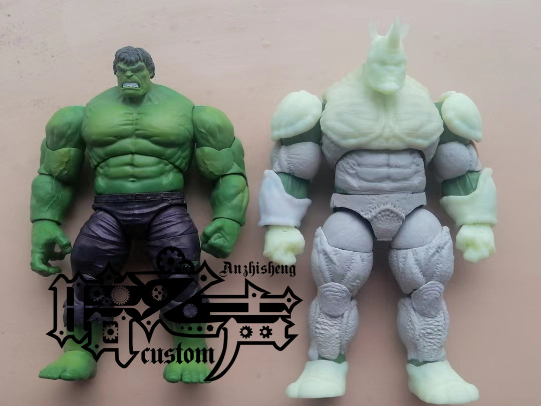 World superhero characters Rhinoceros Man