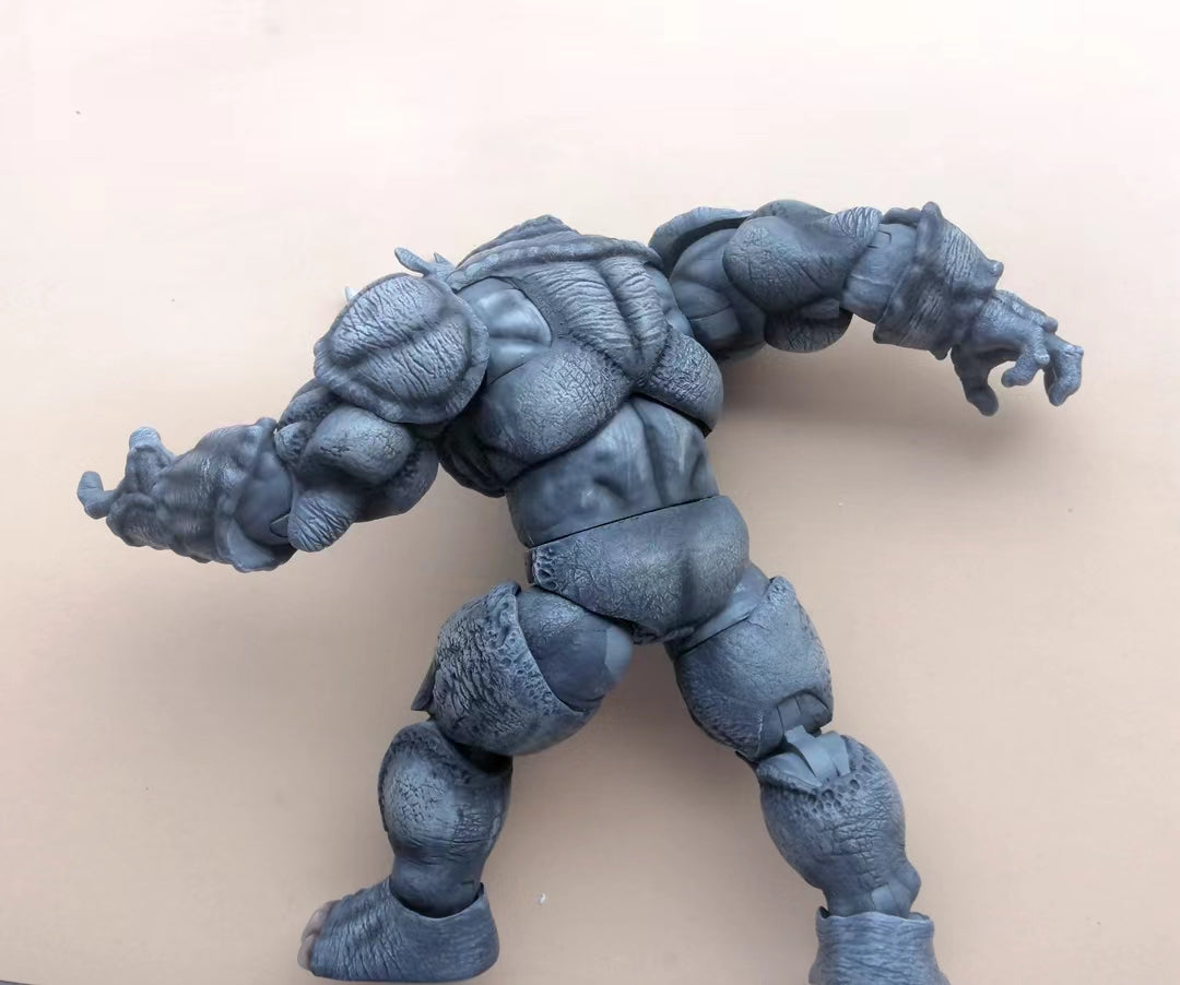 World superhero characters Rhinoceros Man