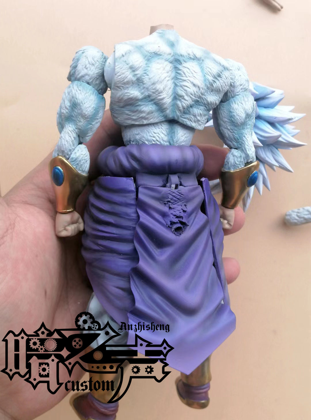 Dragon Ball Customization SSJ5 Broly (slim figure)