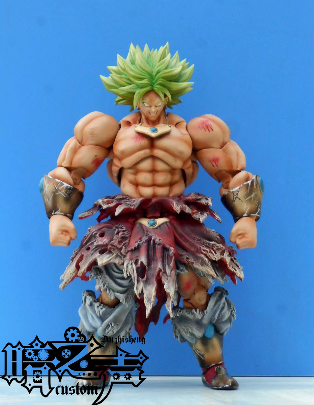 Dragon Ball Customization Battle damaged styling Broly