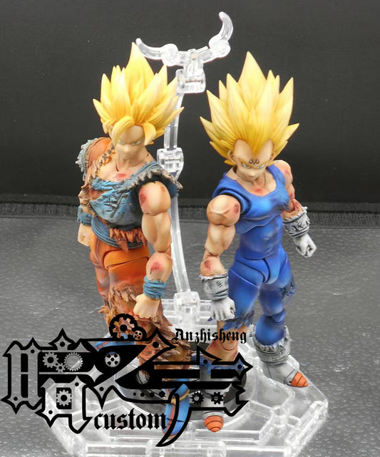 Dragon Ball Customization SSJ2 Son Goku VS Magic Vegeta