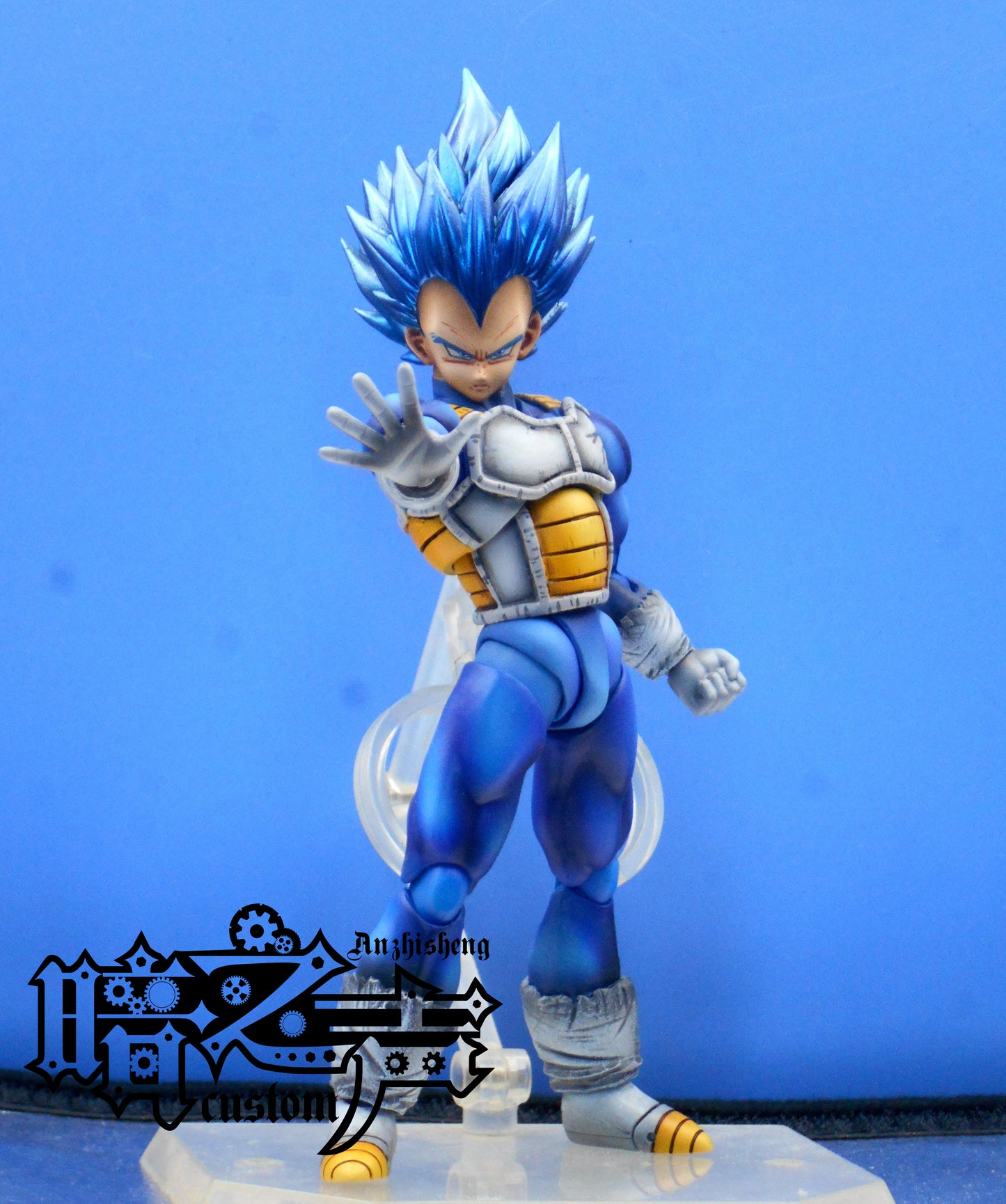 Dragon Ball Customization Full combat power ultra blue Vegeta