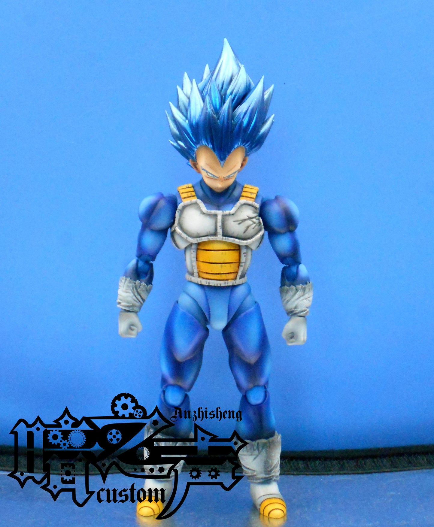 Dragon Ball Customization Full combat power ultra blue Vegeta