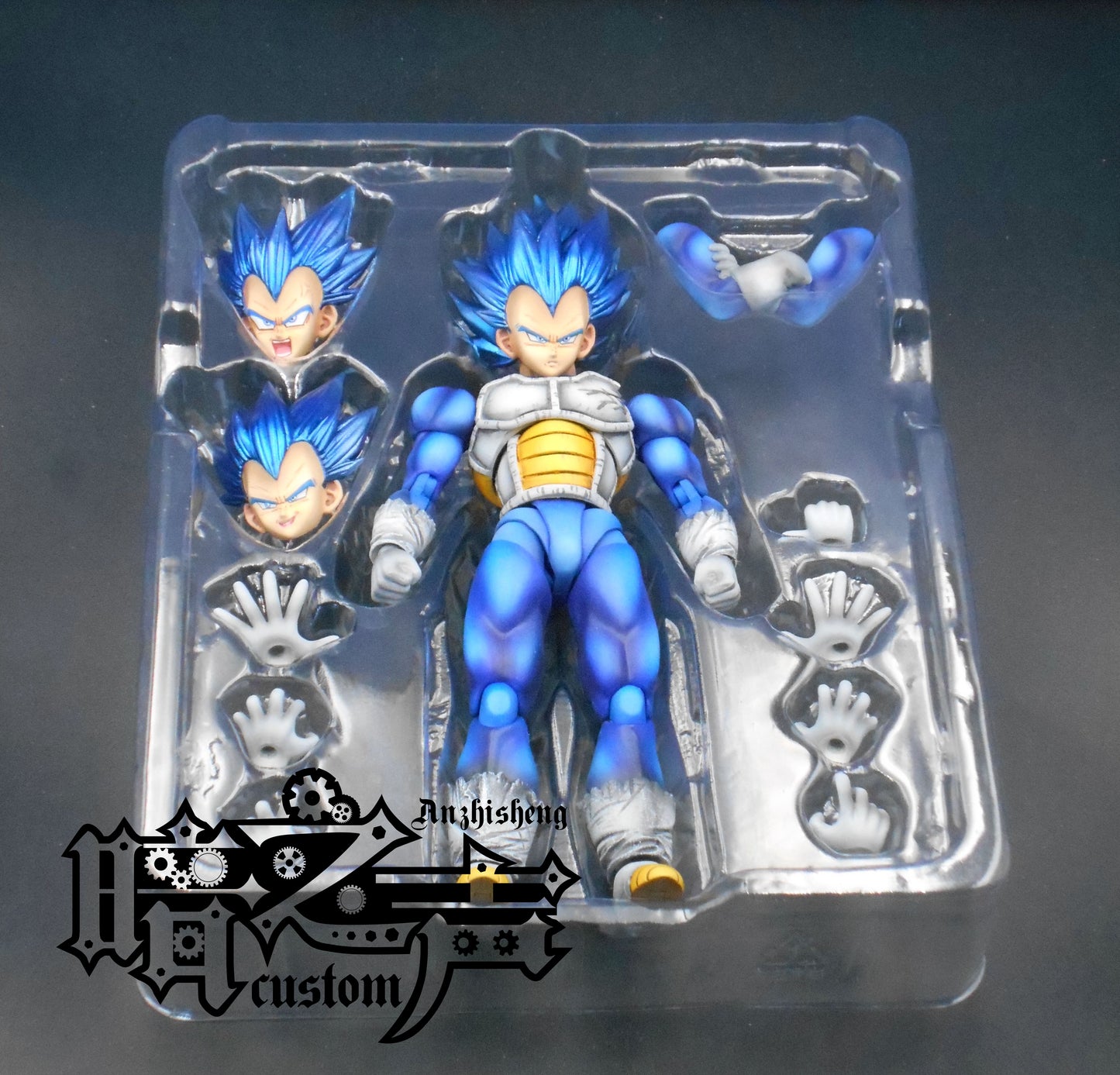 Dragon Ball Customization Full combat power ultra blue Vegeta