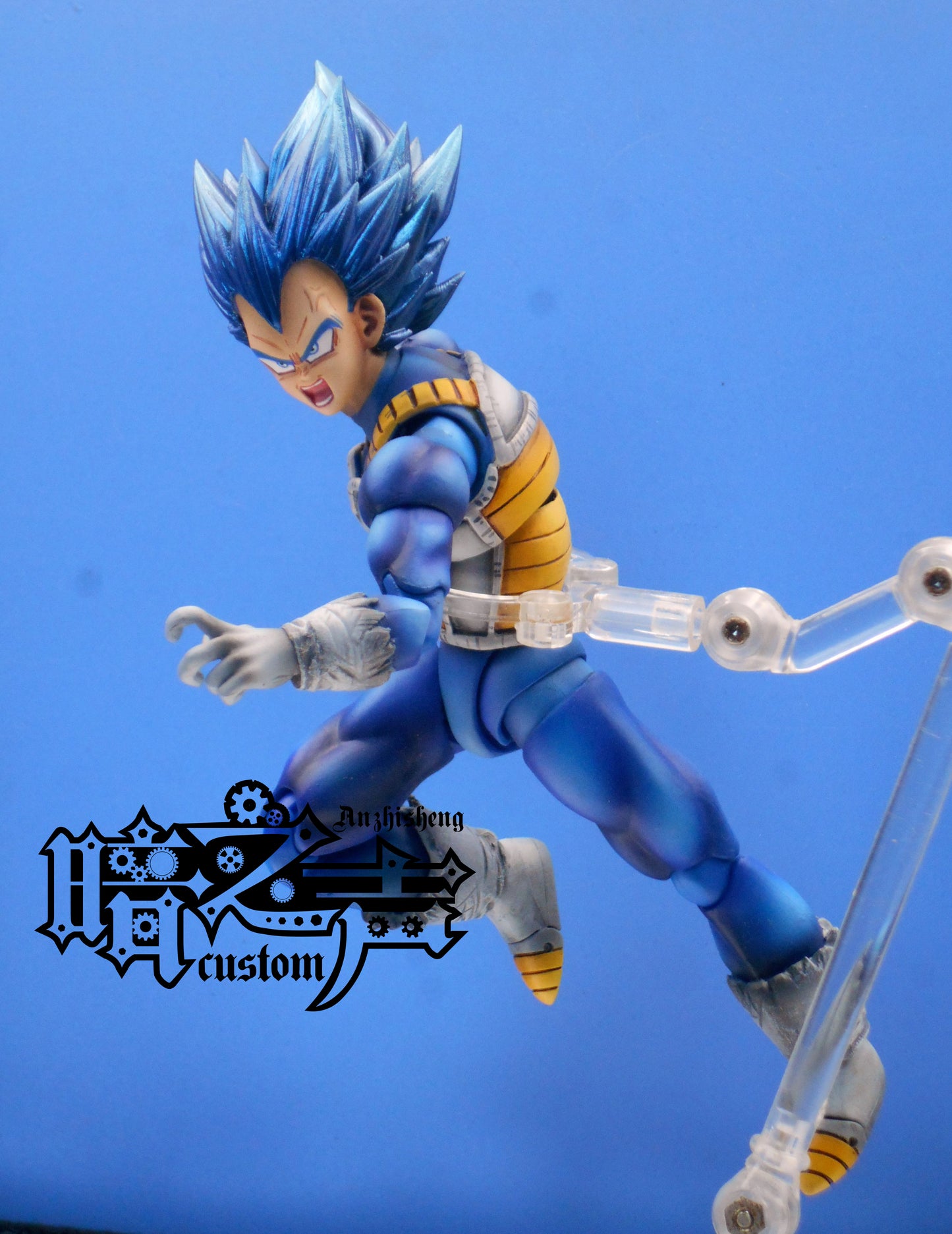 Dragon Ball Customization Full combat power ultra blue Vegeta