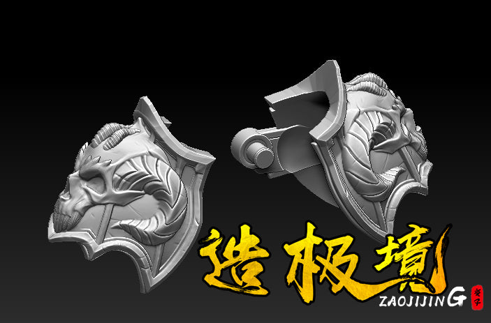 Personalized decoration - Evil Spirit shoulder armor