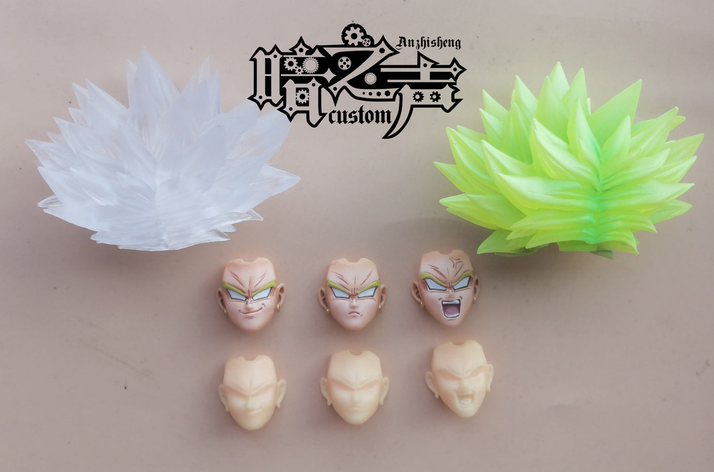 Dragon Ball Diy - SSJ1 Broly Head Sculpture