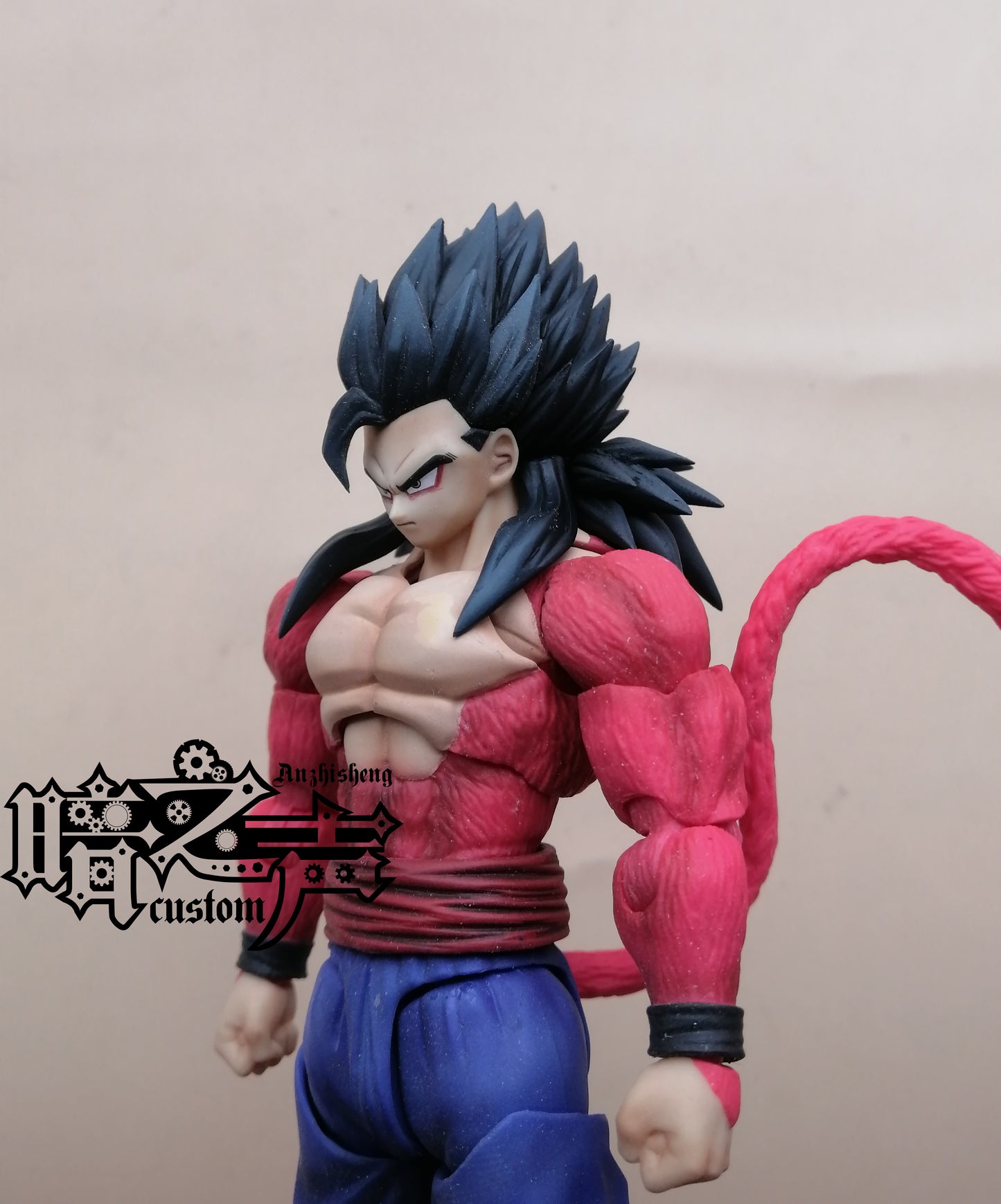 Dragon Ball Diy - SSJ4 Son Gohan Head Sculpture