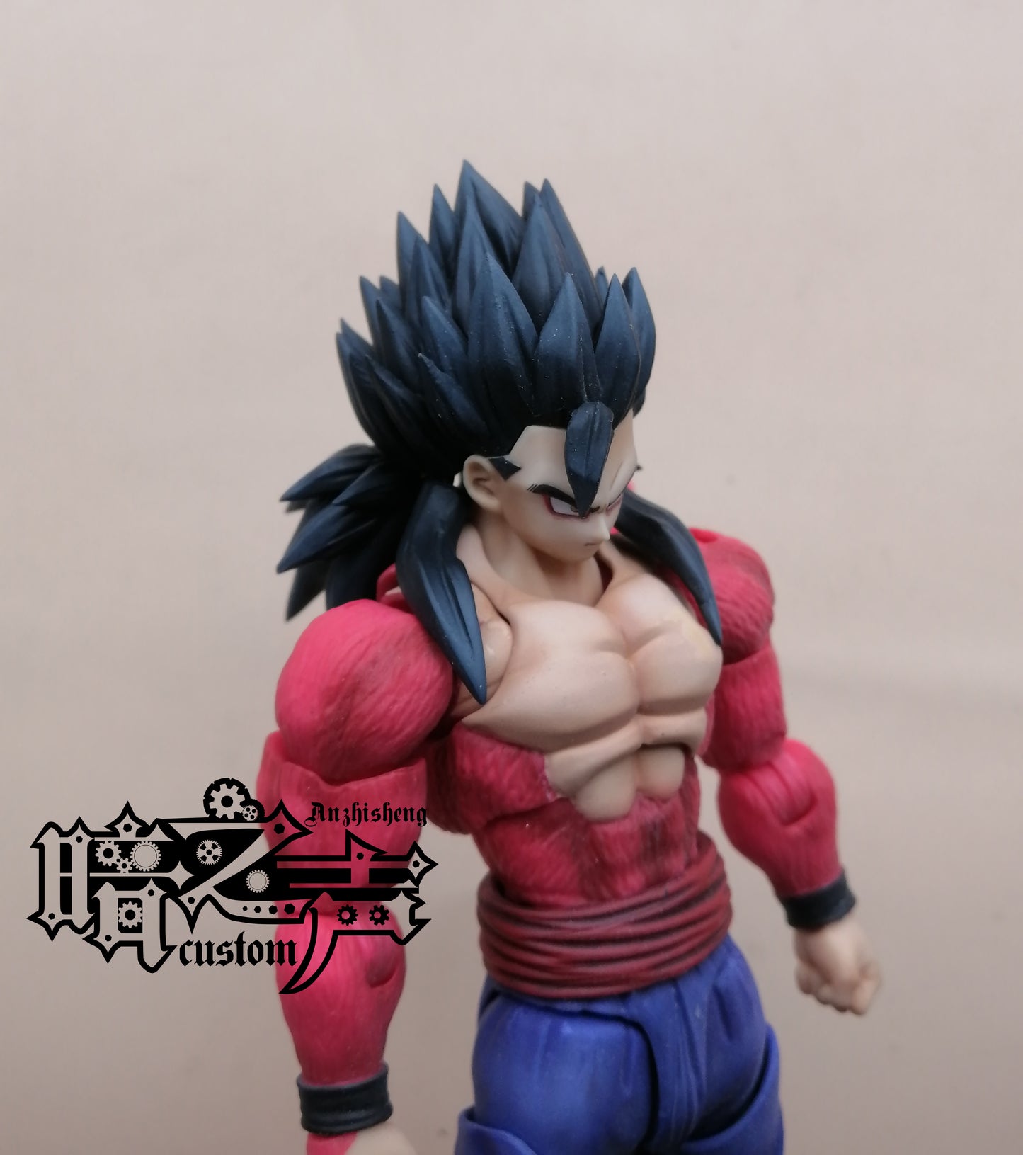 Dragon Ball Diy - SSJ4 Son Gohan Head Sculpture