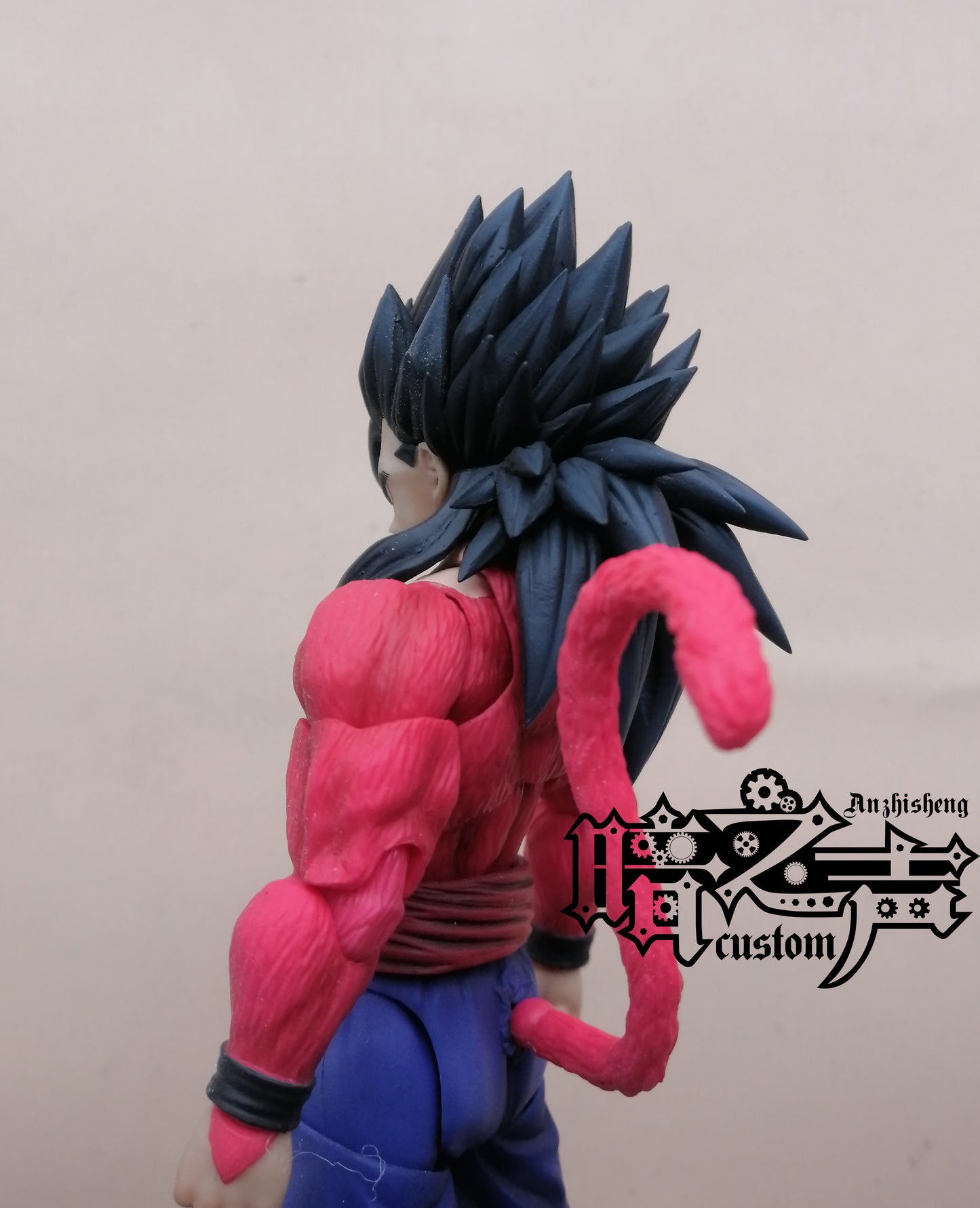 Dragon Ball Diy - SSJ4 Son Gohan Head Sculpture