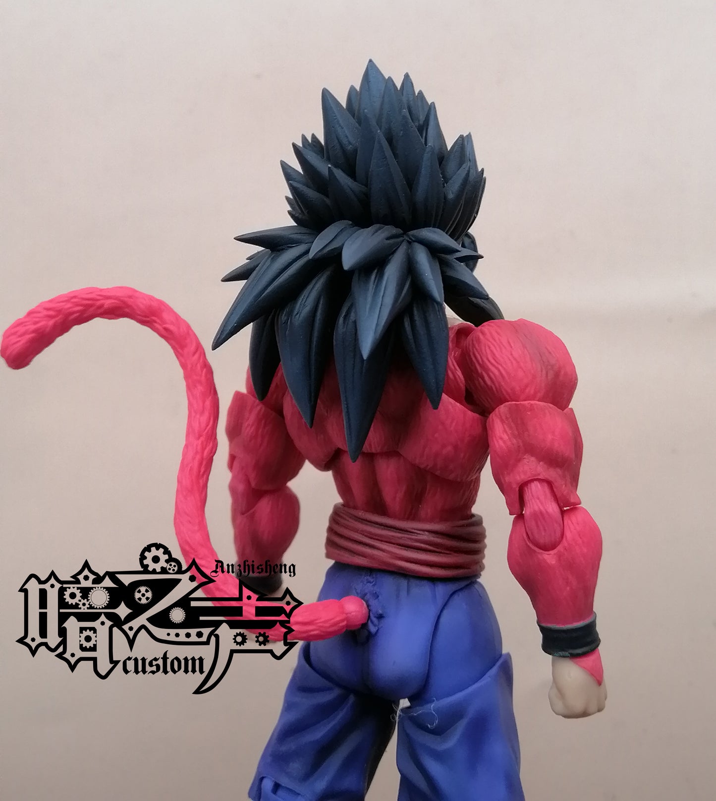 Dragon Ball Diy - SSJ4 Son Gohan Head Sculpture