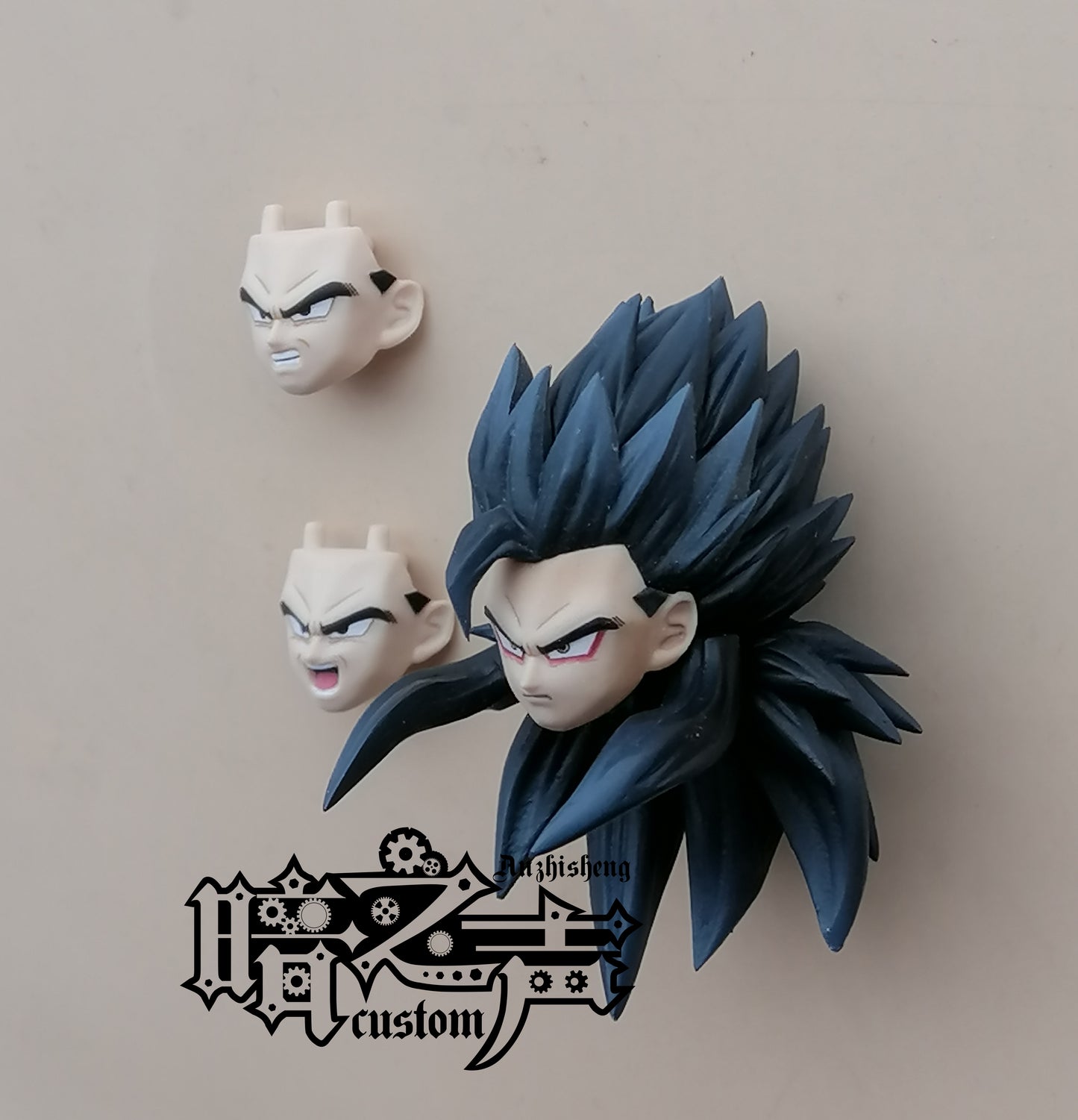 Dragon Ball Diy - SSJ4 Son Gohan Head Sculpture