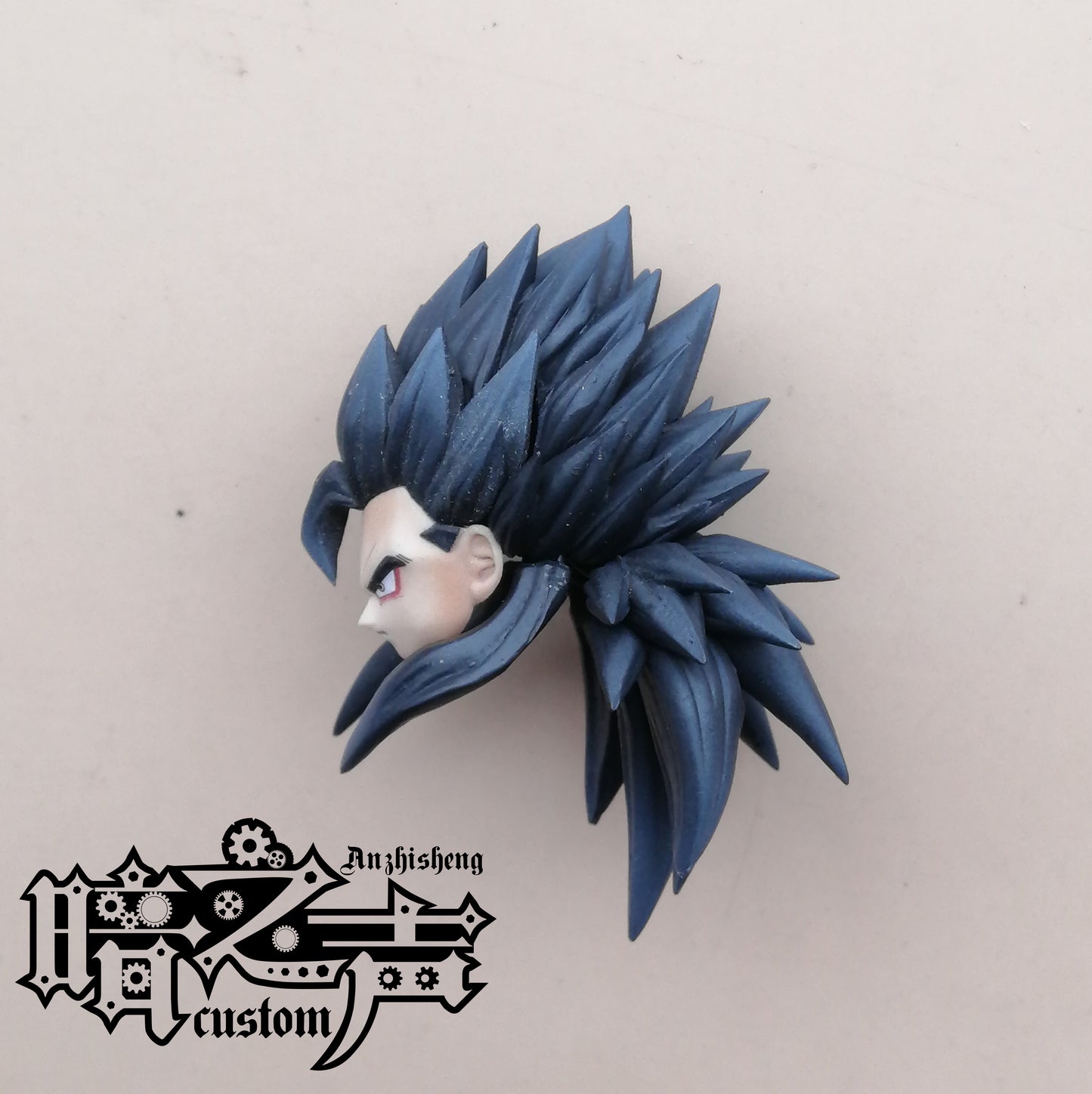 Dragon Ball Diy - SSJ4 Son Gohan Head Sculpture