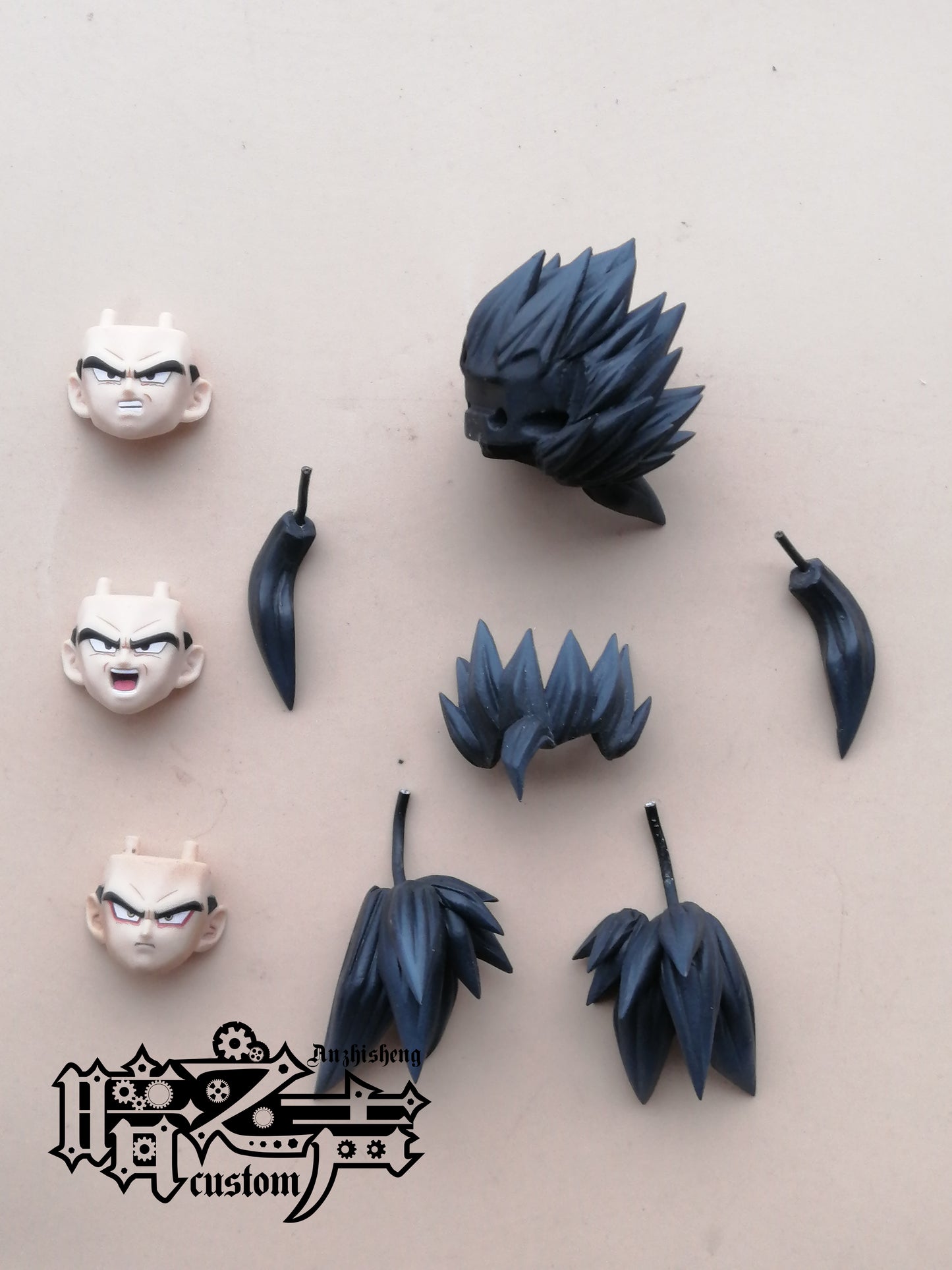 Dragon Ball Diy - SSJ4 Son Gohan Head Sculpture