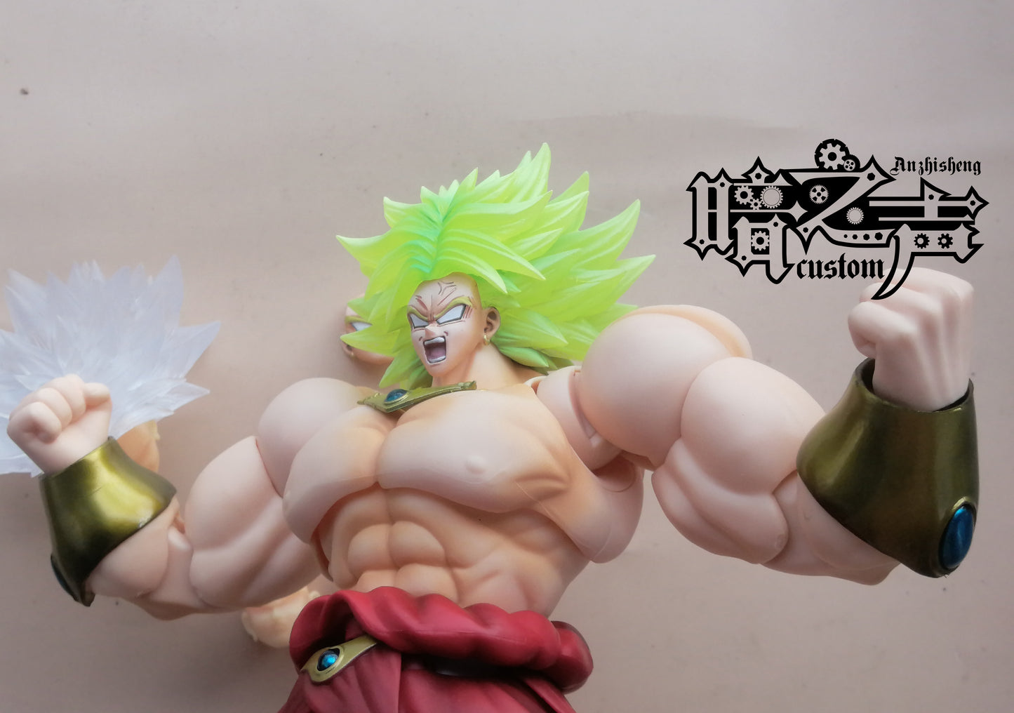 Dragon Ball Diy - SSJ1 Broly Head Sculpture