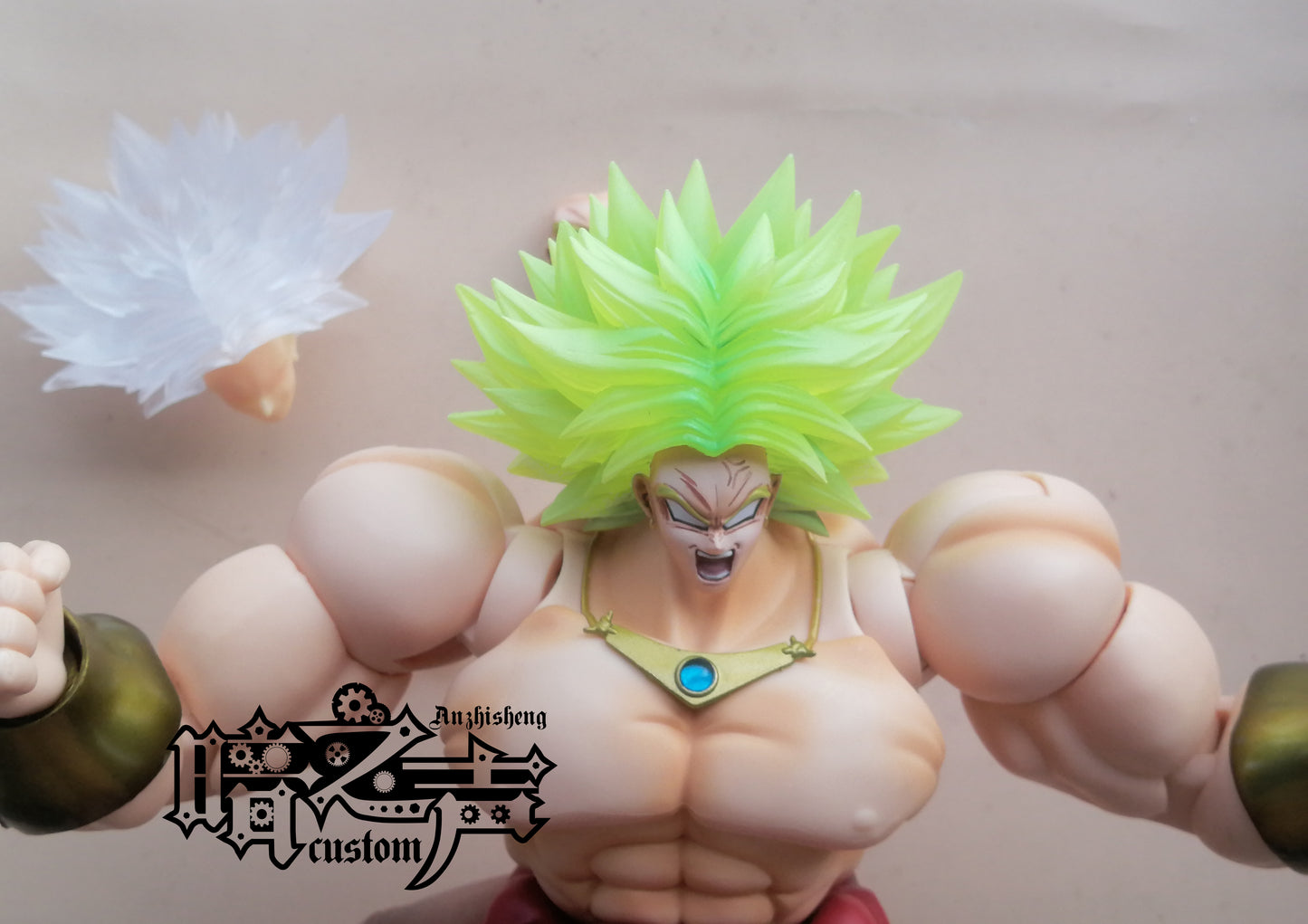 Dragon Ball Diy - SSJ1 Broly Head Sculpture
