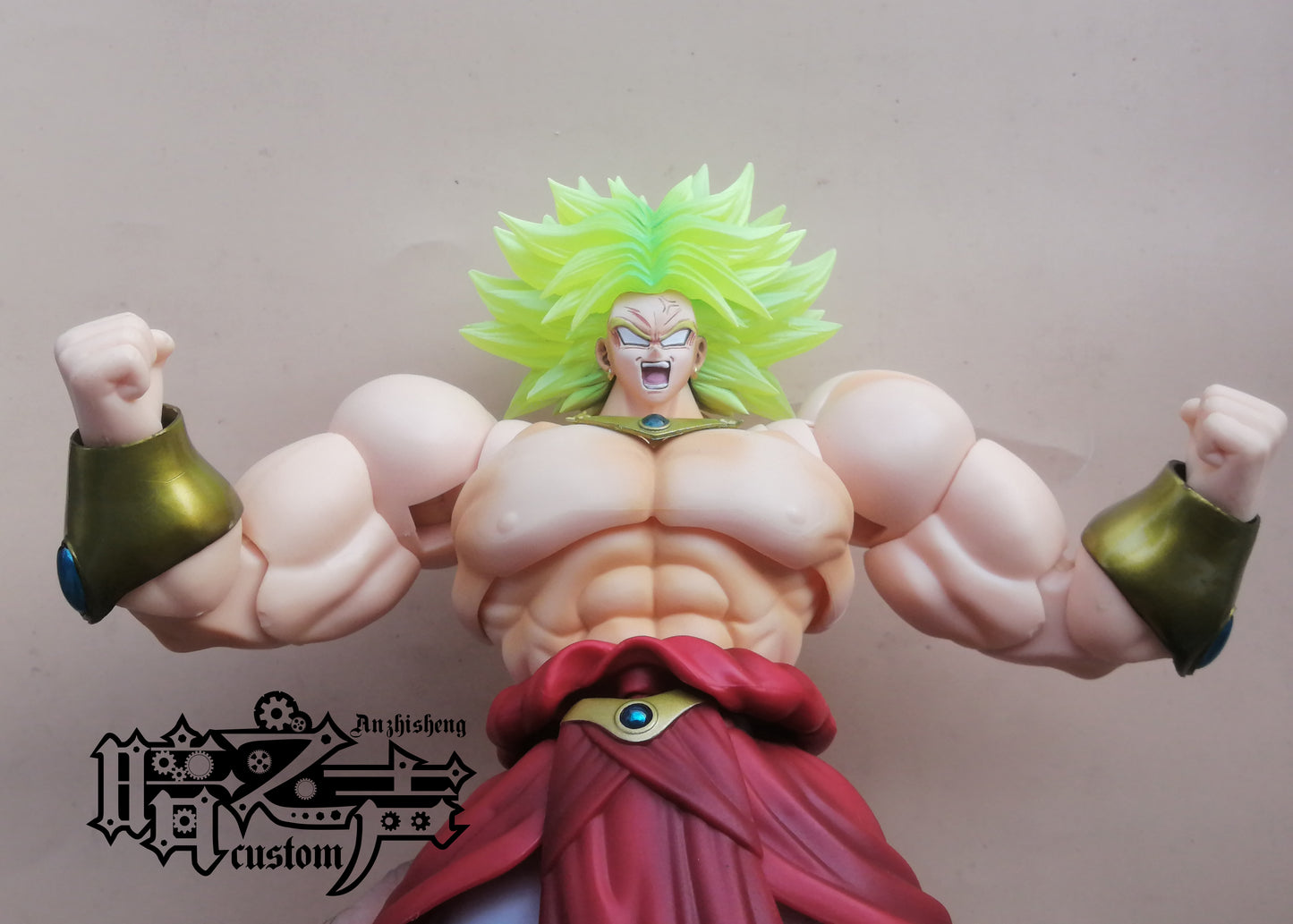 Dragon Ball Diy - SSJ1 Broly Head Sculpture