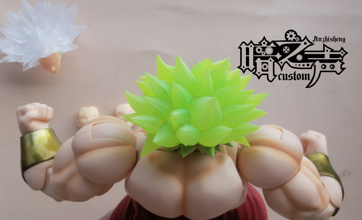 Dragon Ball Diy - SSJ1 Broly Head Sculpture