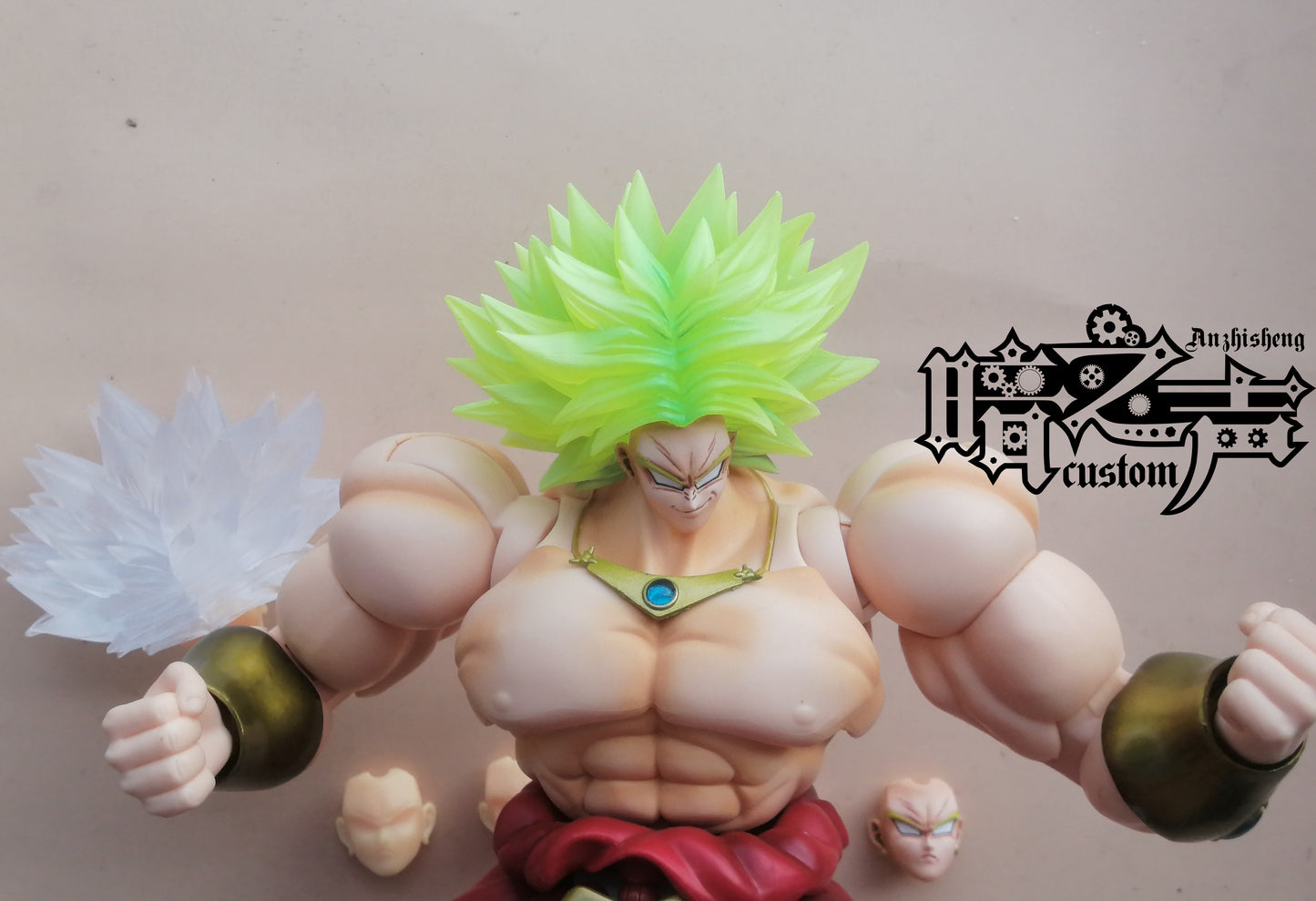 Dragon Ball Diy - SSJ1 Broly Head Sculpture