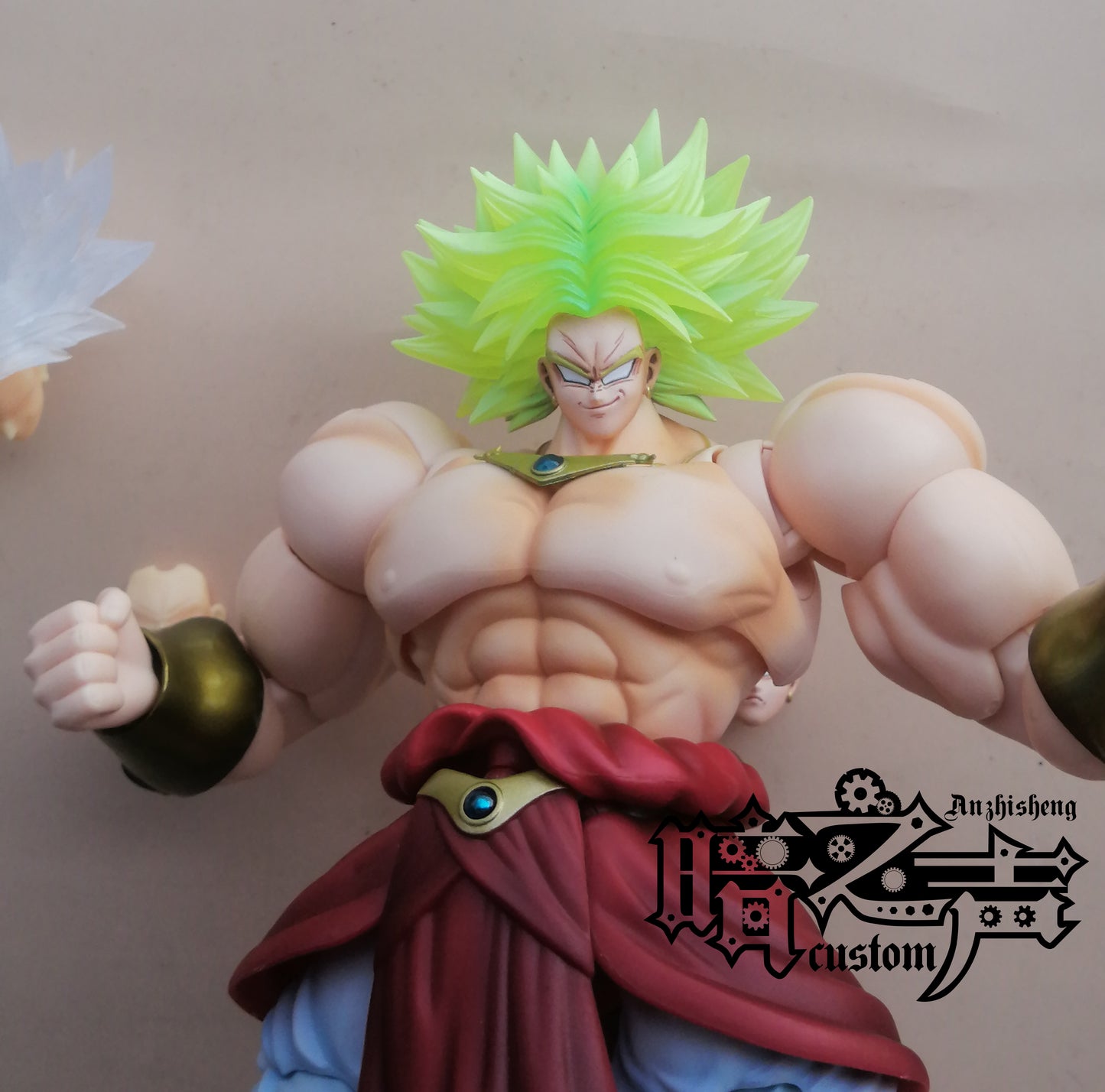 Dragon Ball Diy - SSJ1 Broly Head Sculpture