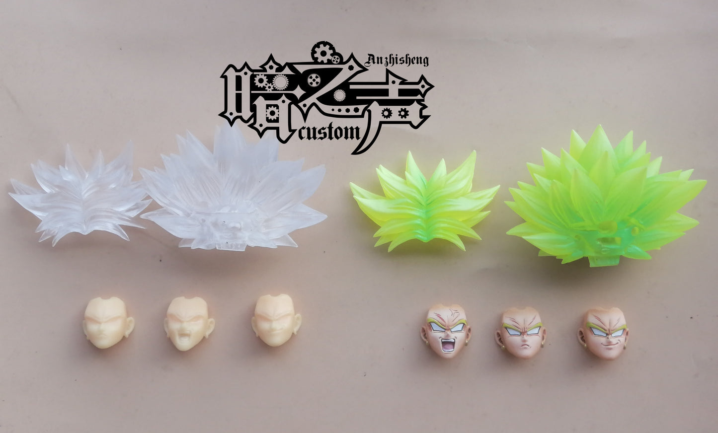 Dragon Ball Diy - SSJ1 Broly Head Sculpture