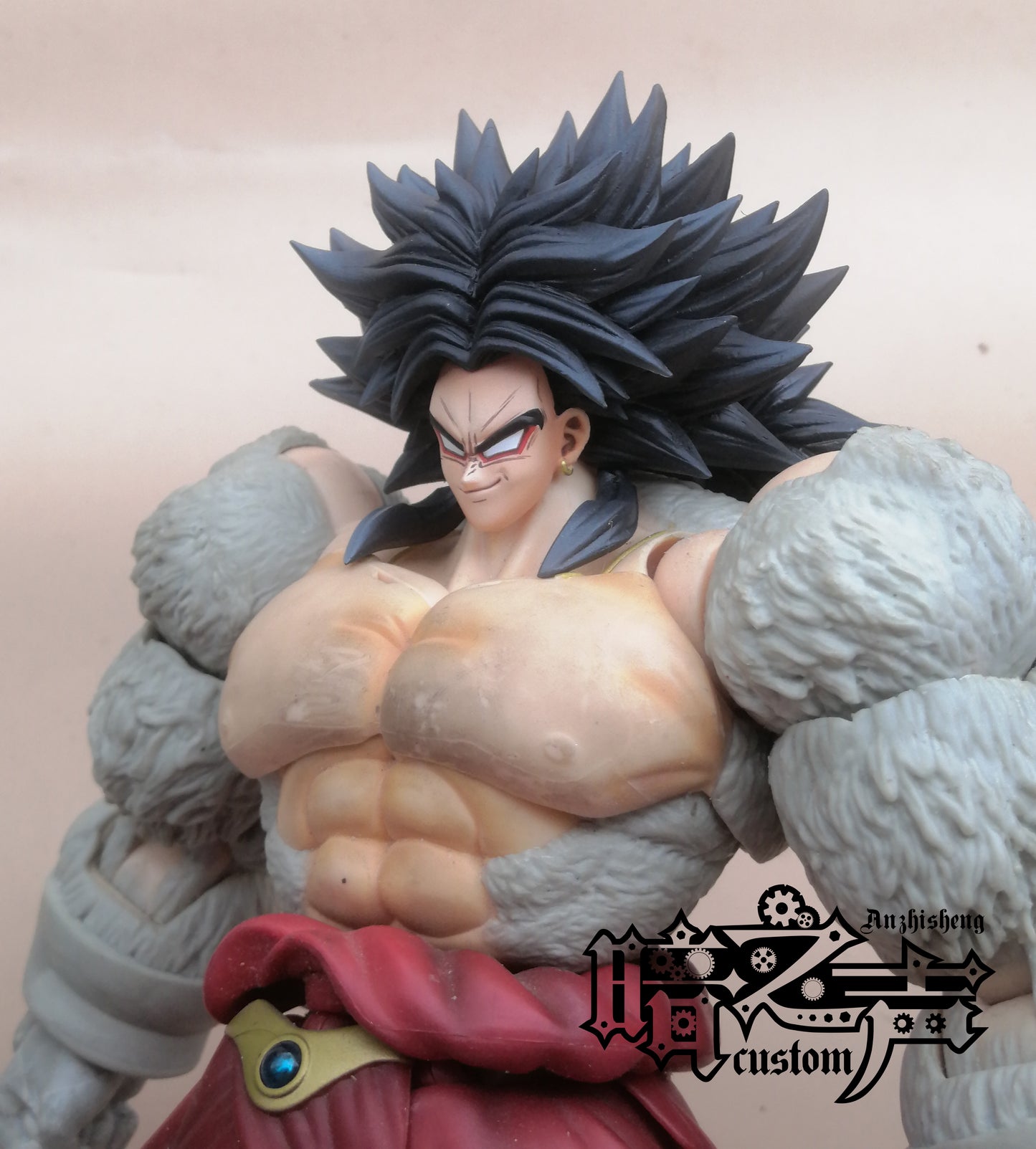Dragon Ball Diy - SSJ4 Broly Head Sculpture