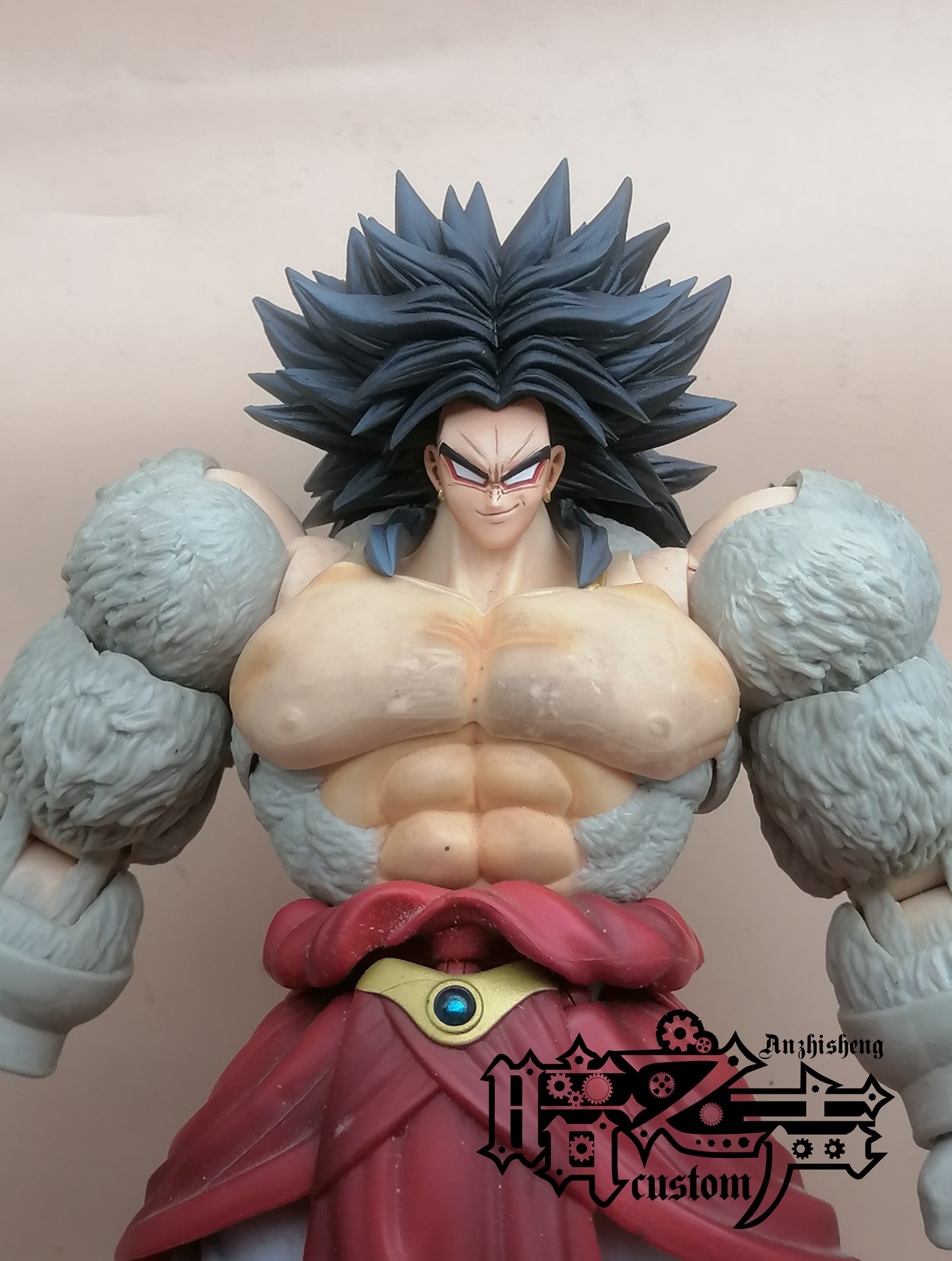 Dragon Ball Diy - SSJ4 Broly Head Sculpture