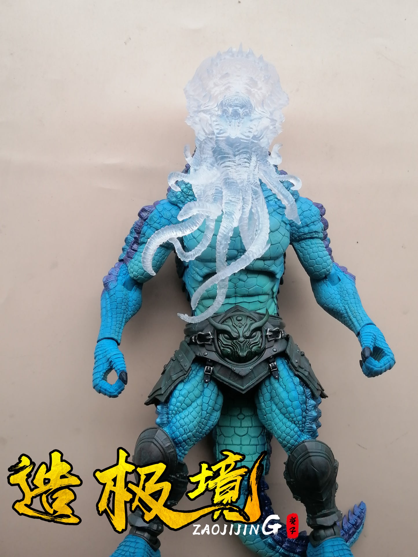 Head Sculpture - Cthulhu (suitable for Mythical Legion Draconians)