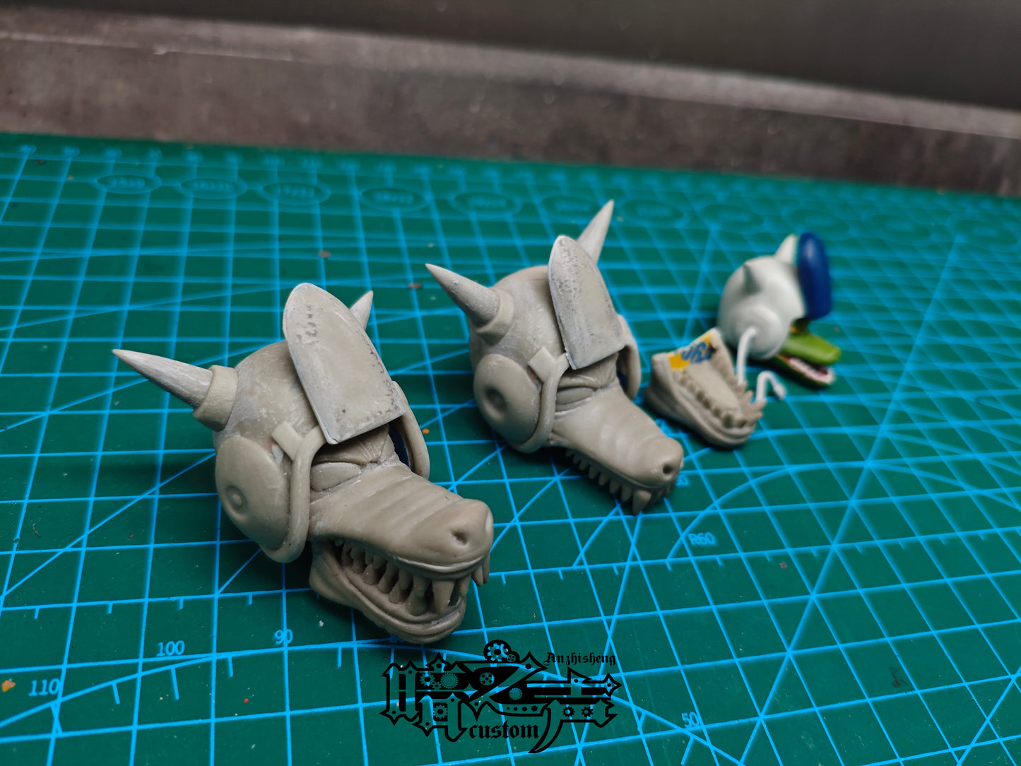 【Pre-Order】Frieza's Legion DIY Crocodile Soldier Head Sculpture Accessory Pack