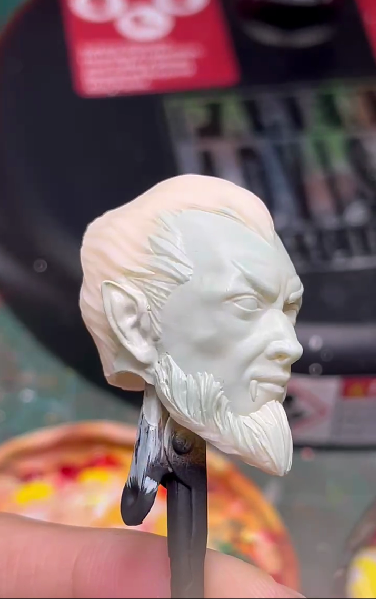 Head Carving - The Vampire Count