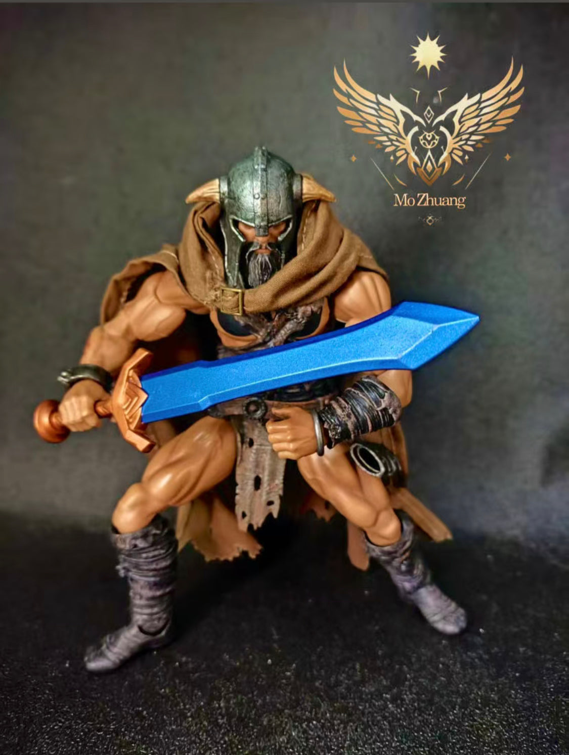 【Fabric Custom Order】 013 Custom Viking battle damage-style cape