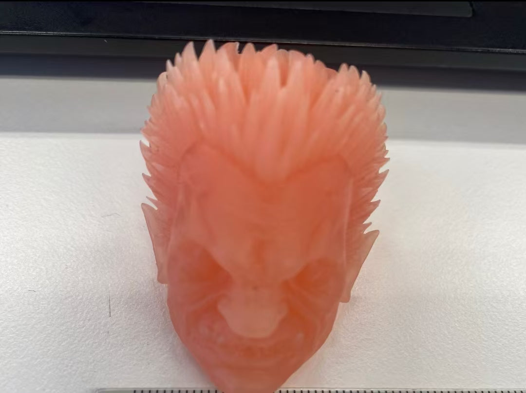 Head Sculpture - angry commander 9 inches (for the mythical legion) ~ angry commander 8.5 inches (for the Xesray tauren)