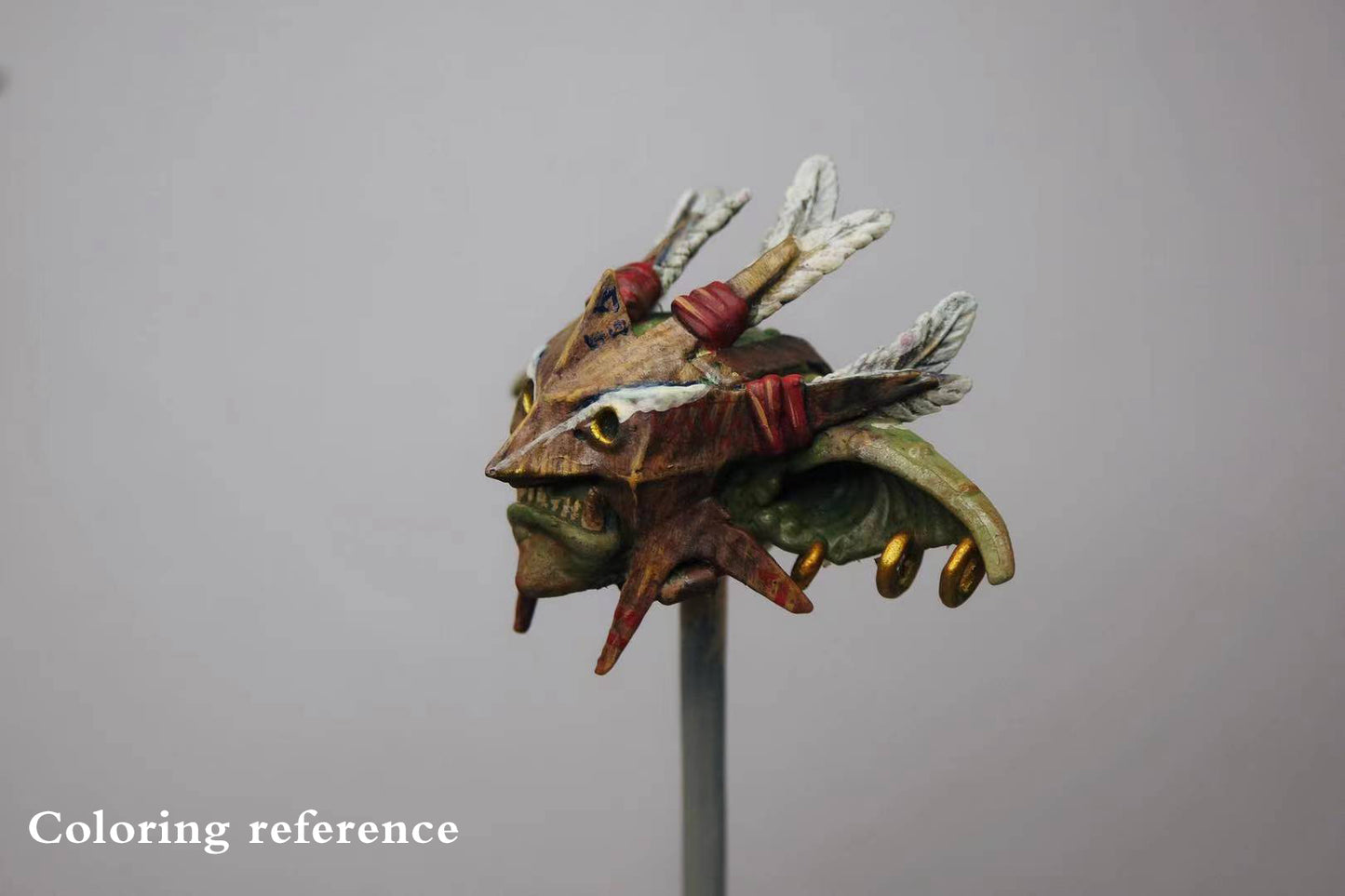 Head Carving - Wizard Goblin