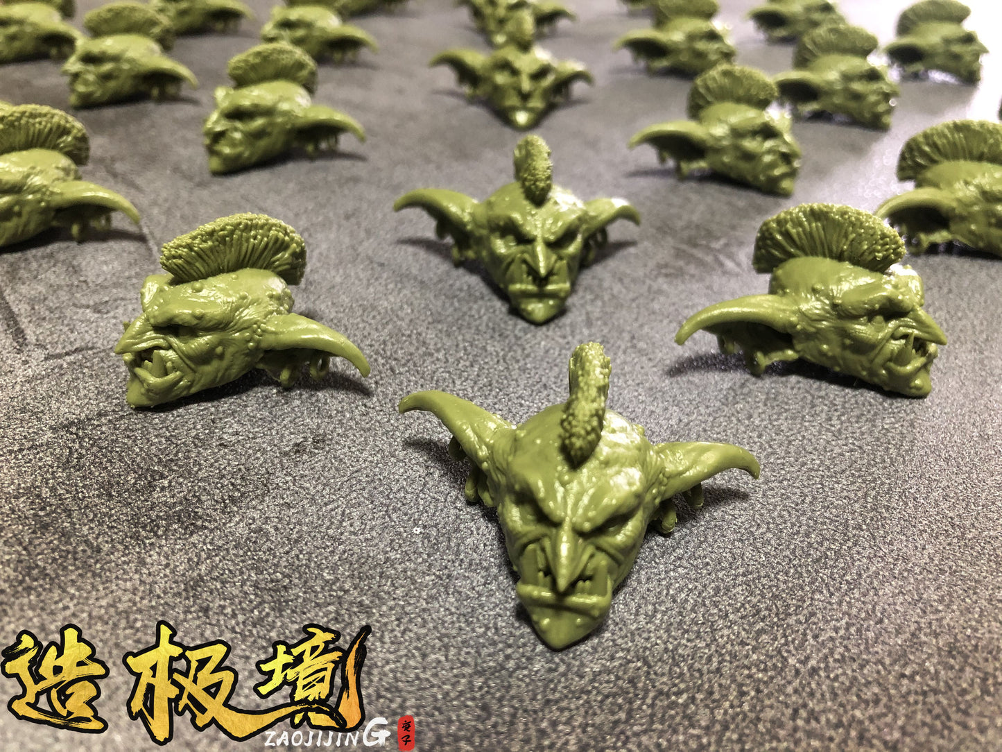 Head Carving - Moxigan Goblin