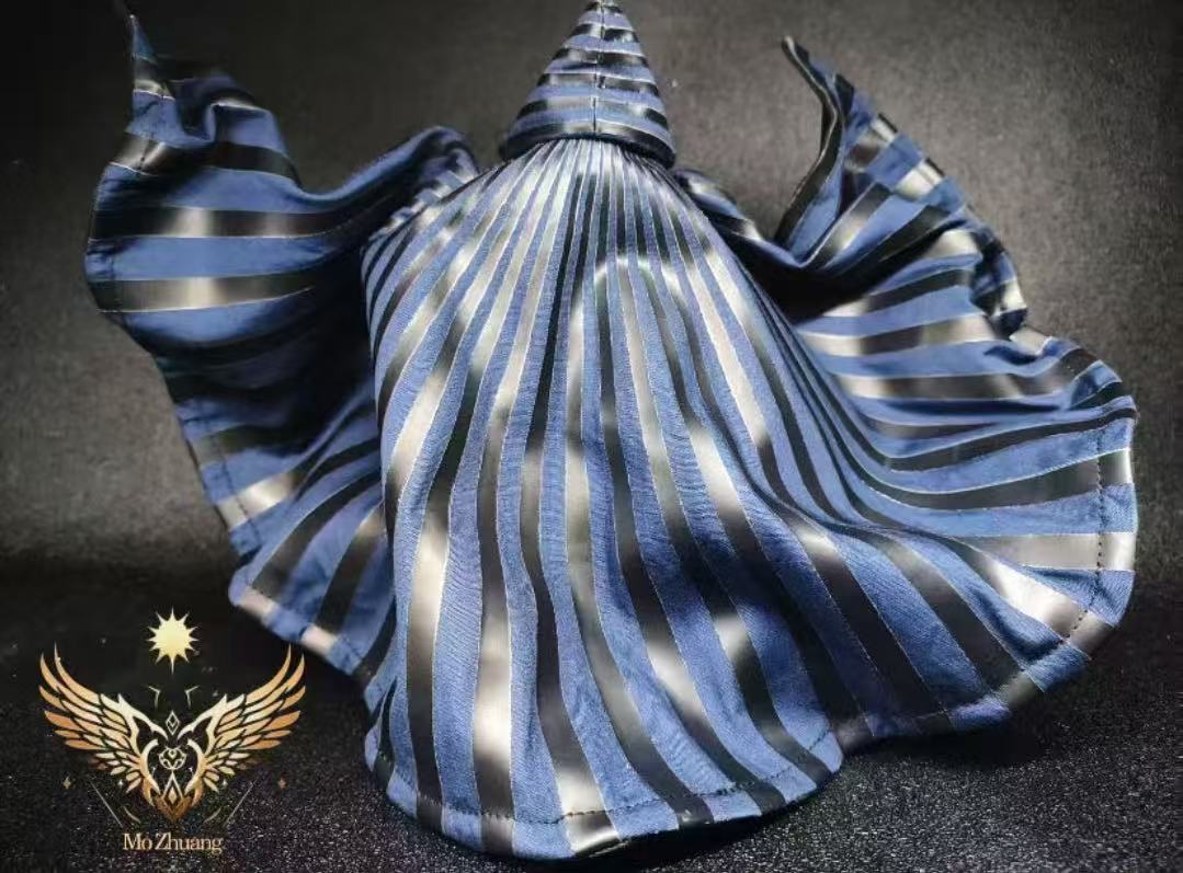 【Custom Fabric Accessory】 022 Shadow Assassin Hooded Cape · 【MoZhuang】