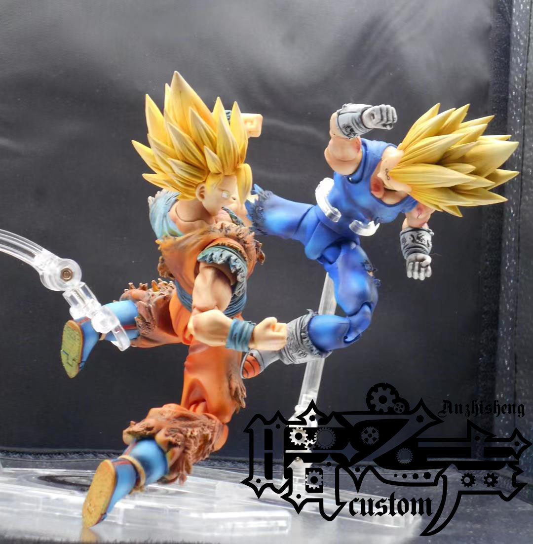 Dragon Ball Customization SSJ2 Son Goku VS Magic Vegeta