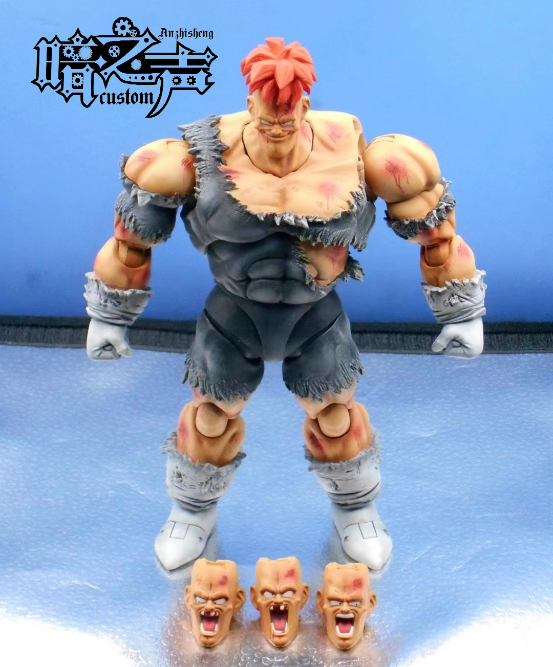 Akuma (Street Fighter 4) NECA Custom Action Figure - Created May