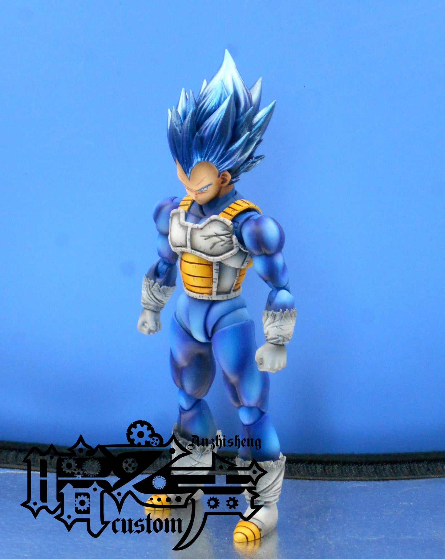 Dragon Ball Customization Full combat power ultra blue Vegeta