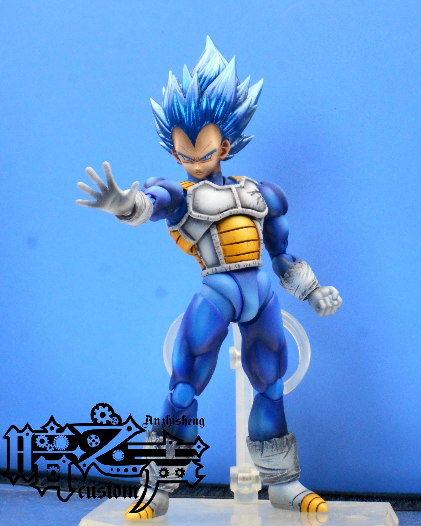 Dragon Ball Customization Full combat power ultra blue Vegeta
