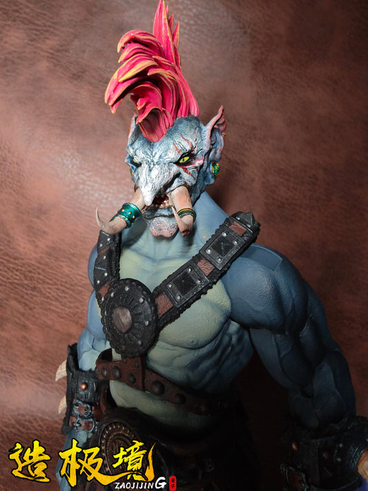 Head Carving - Troll (for 9 "figures)